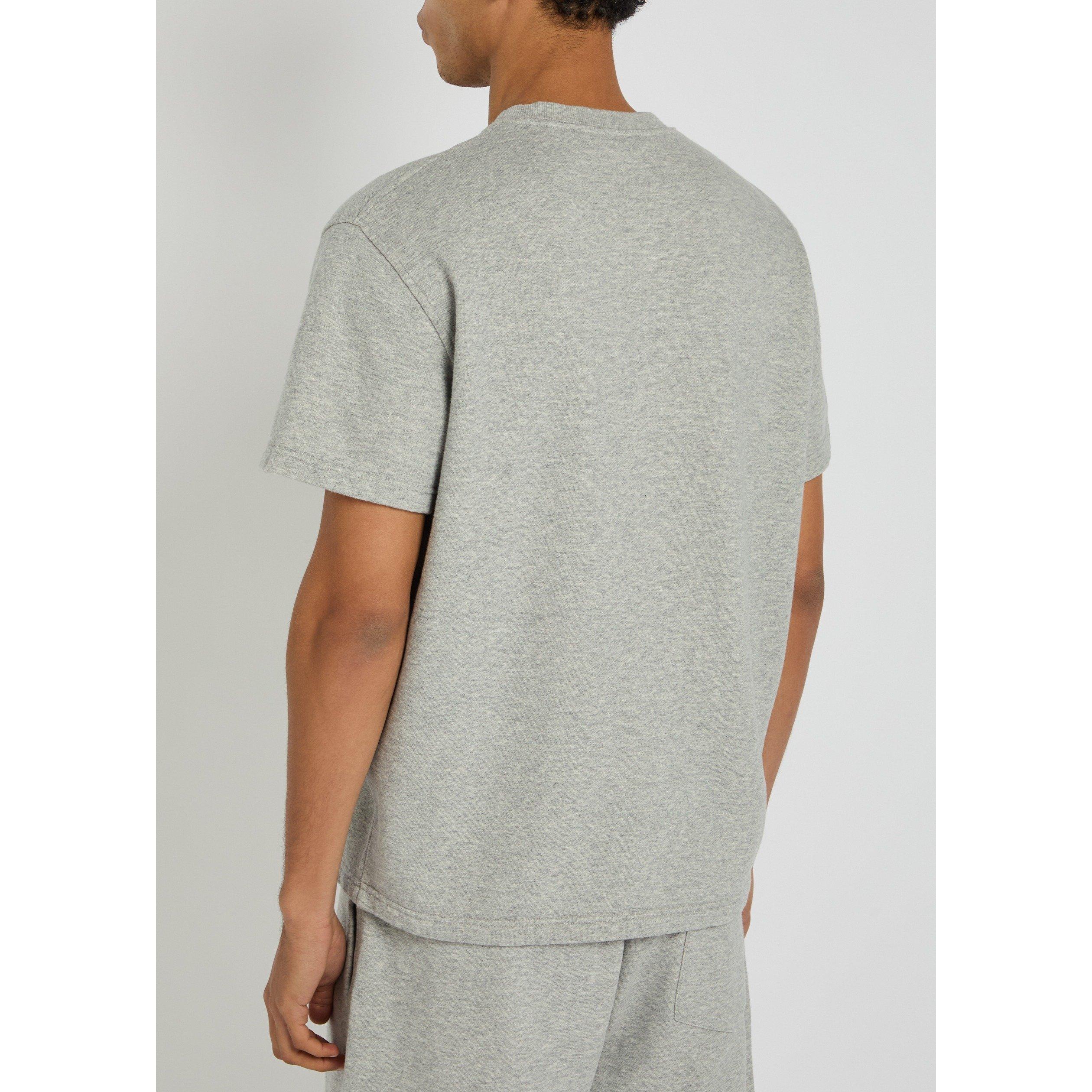 LIGHT GREY - GIVENCHY - GIV SHORT SLEEVES SWEATSHIRT - 3