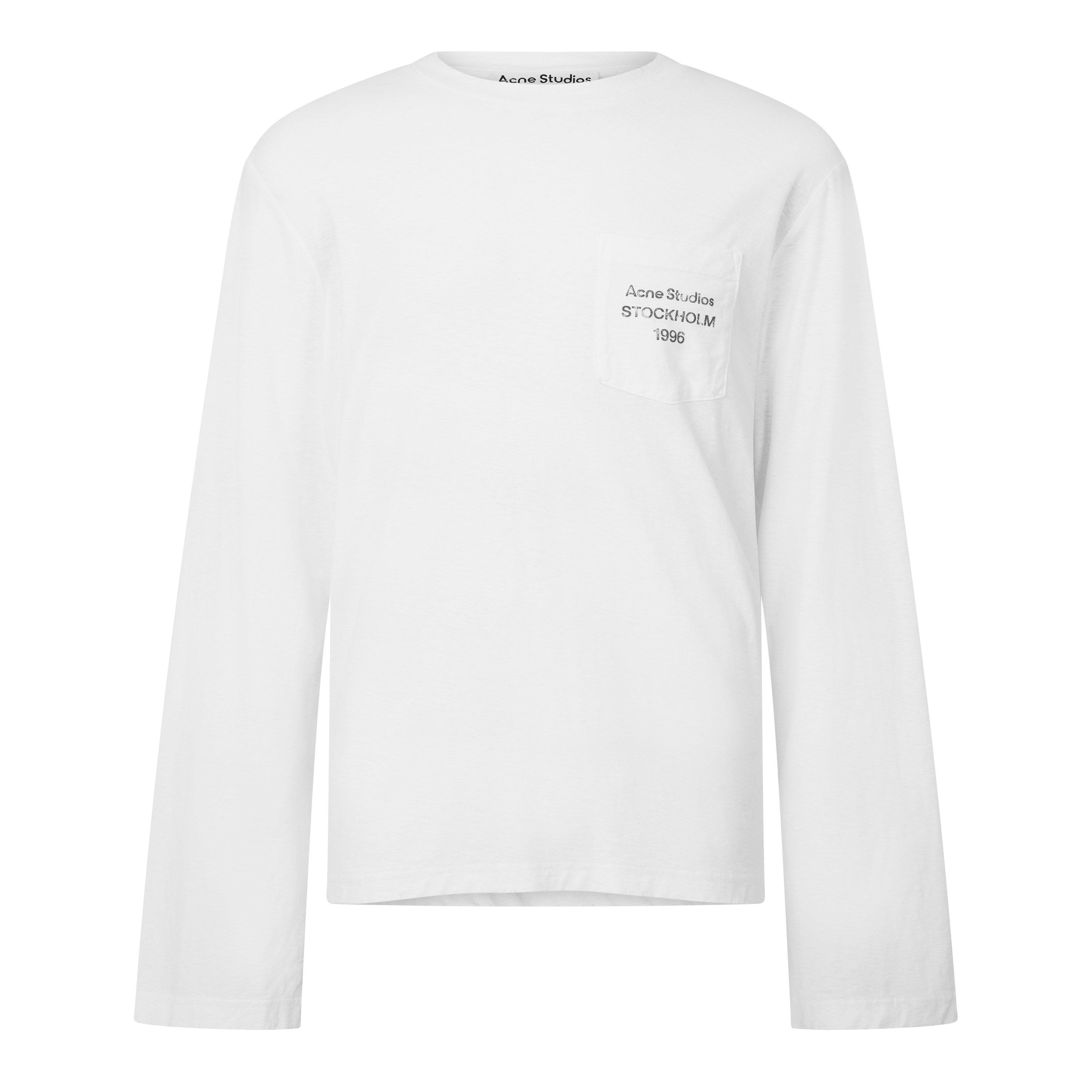 WHITE - Acne Studios - ACNE LS TEE - 1