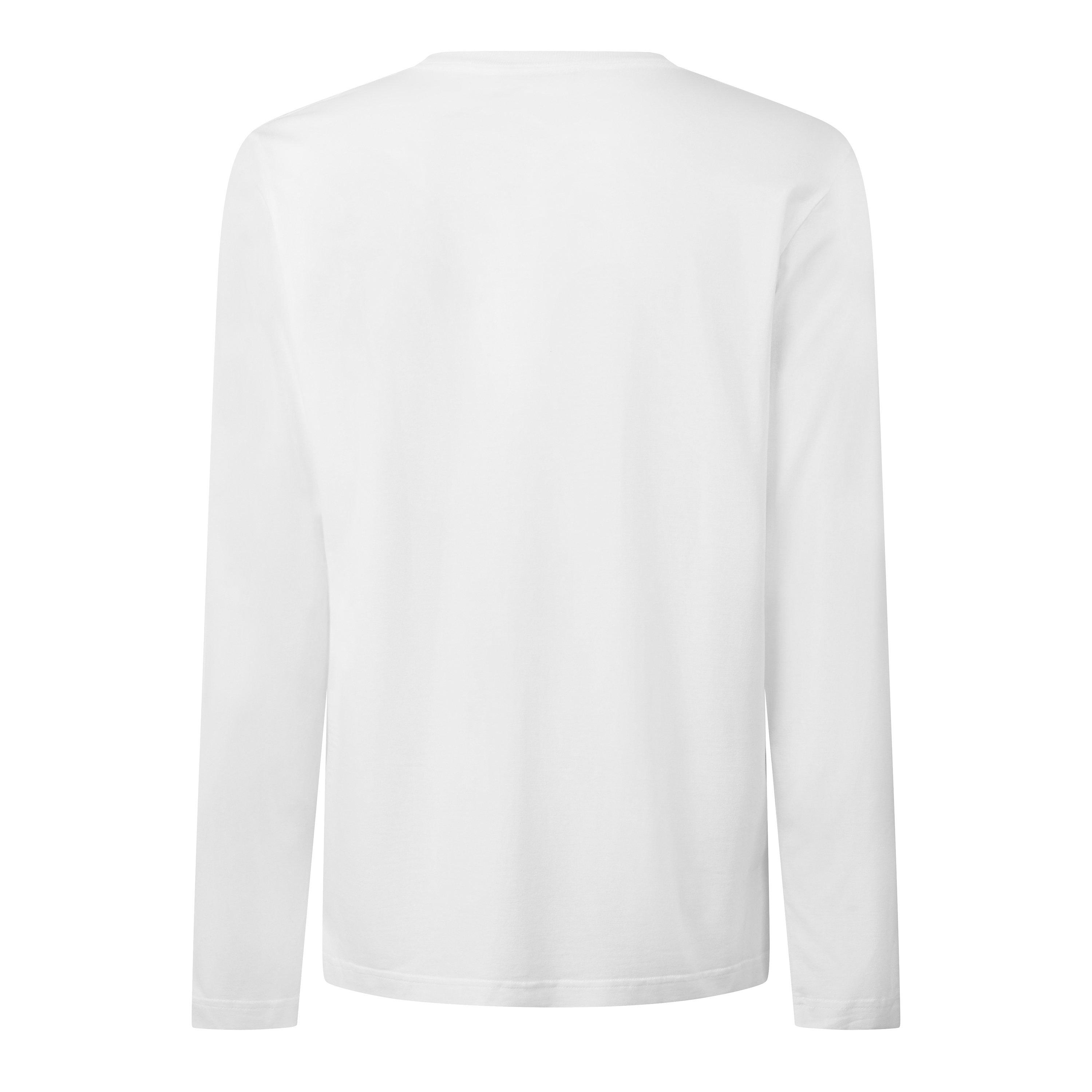 WHITE - CDLP - MIDWEIGHT T-SHIRT LS - 2