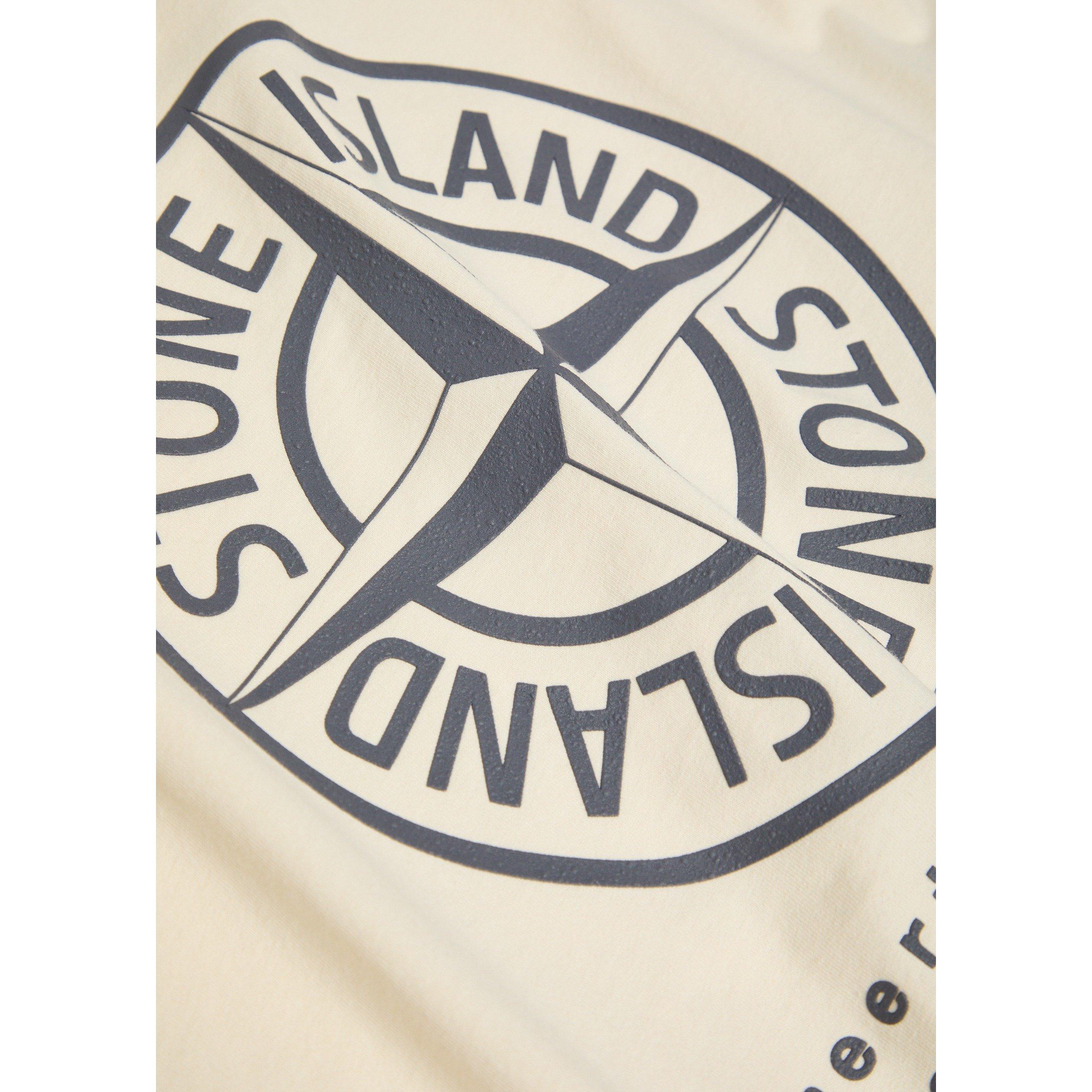 IVORY - Stone Island - Men's Camo Cotton Short-Sleeve T-Shirt - 4