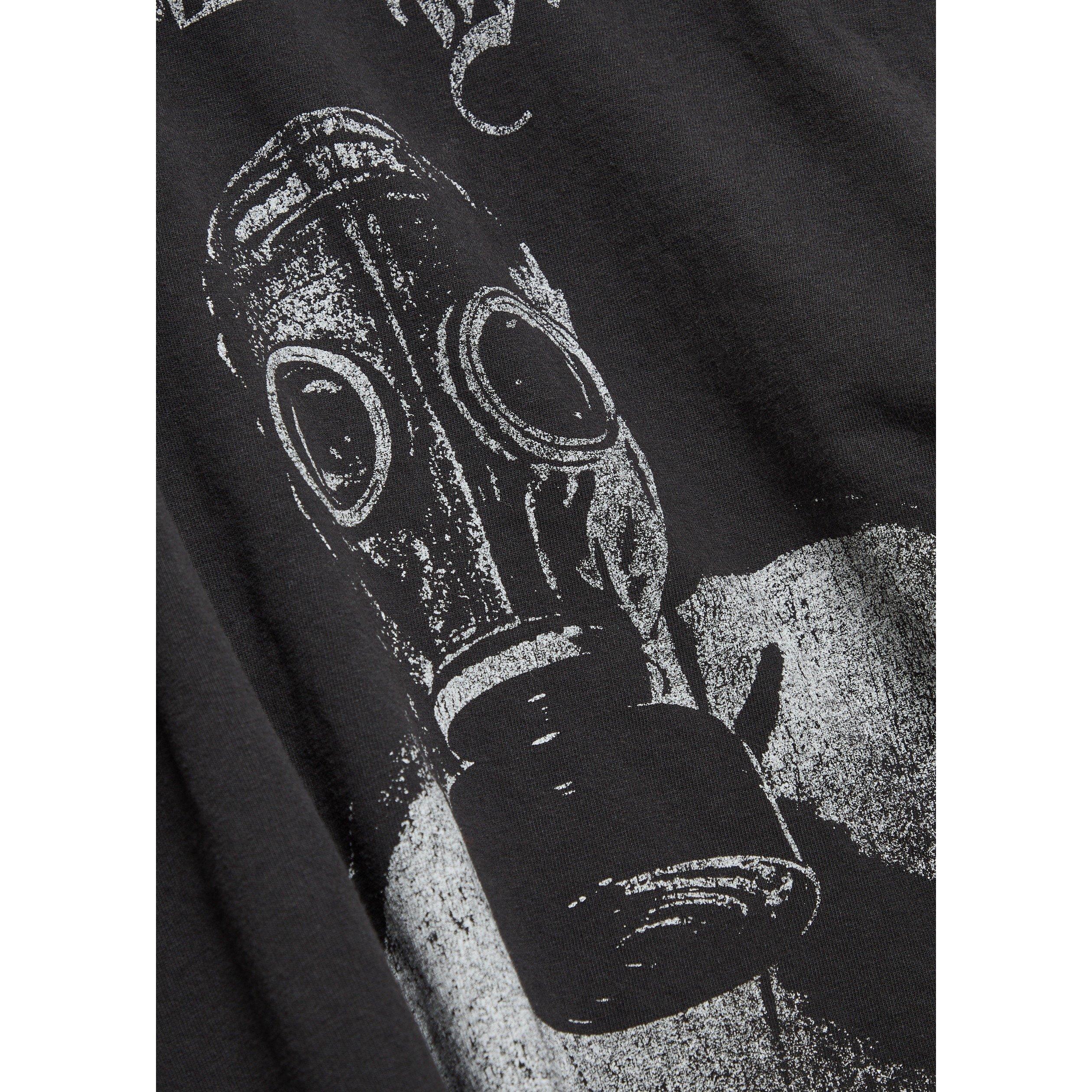 BLACK - Gallery Dept - GD DOUBLE LAYERED TEE - 4