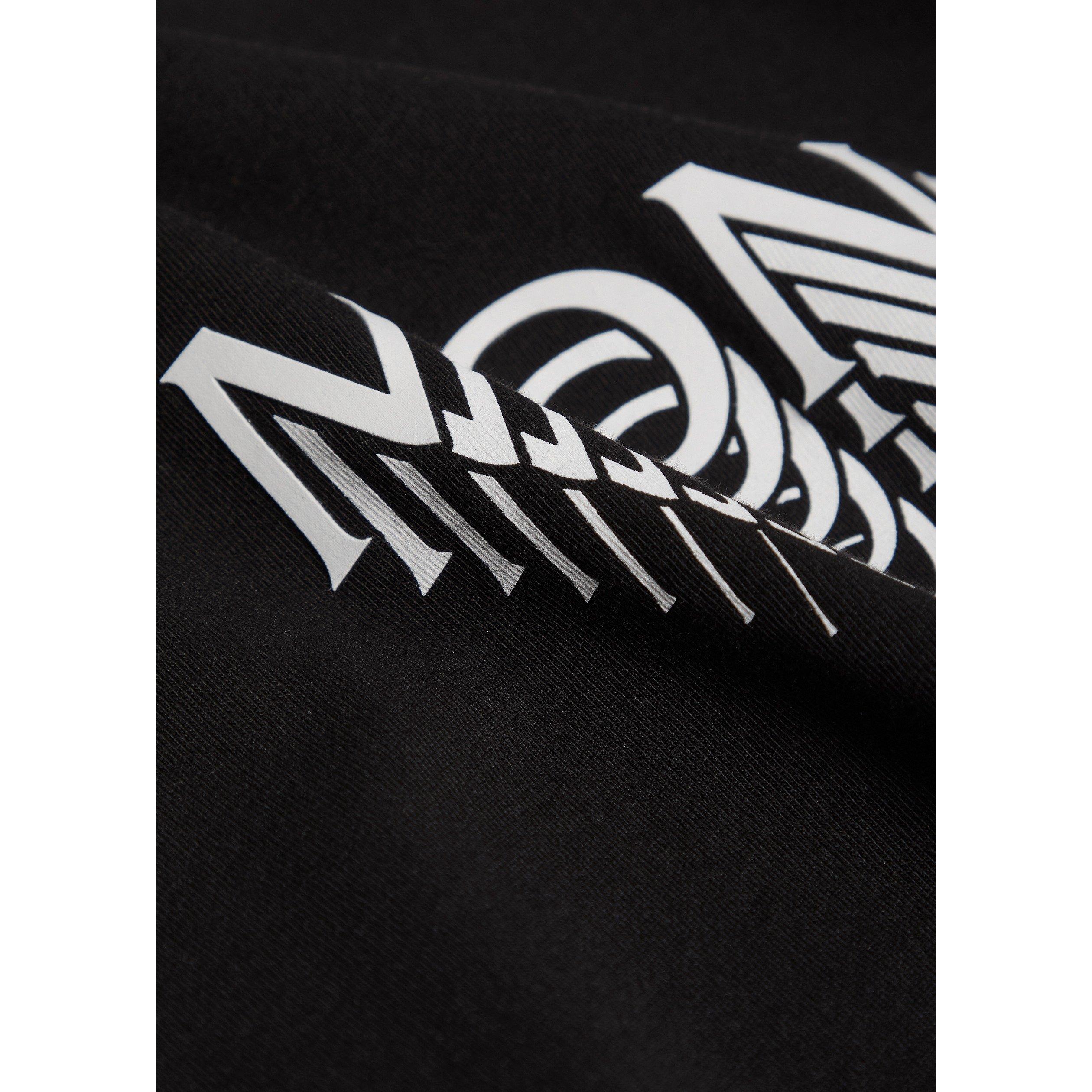 BLACK - Moncler - Men's Chest Logo Short-Sleeve Cotton T-Shirt - 4