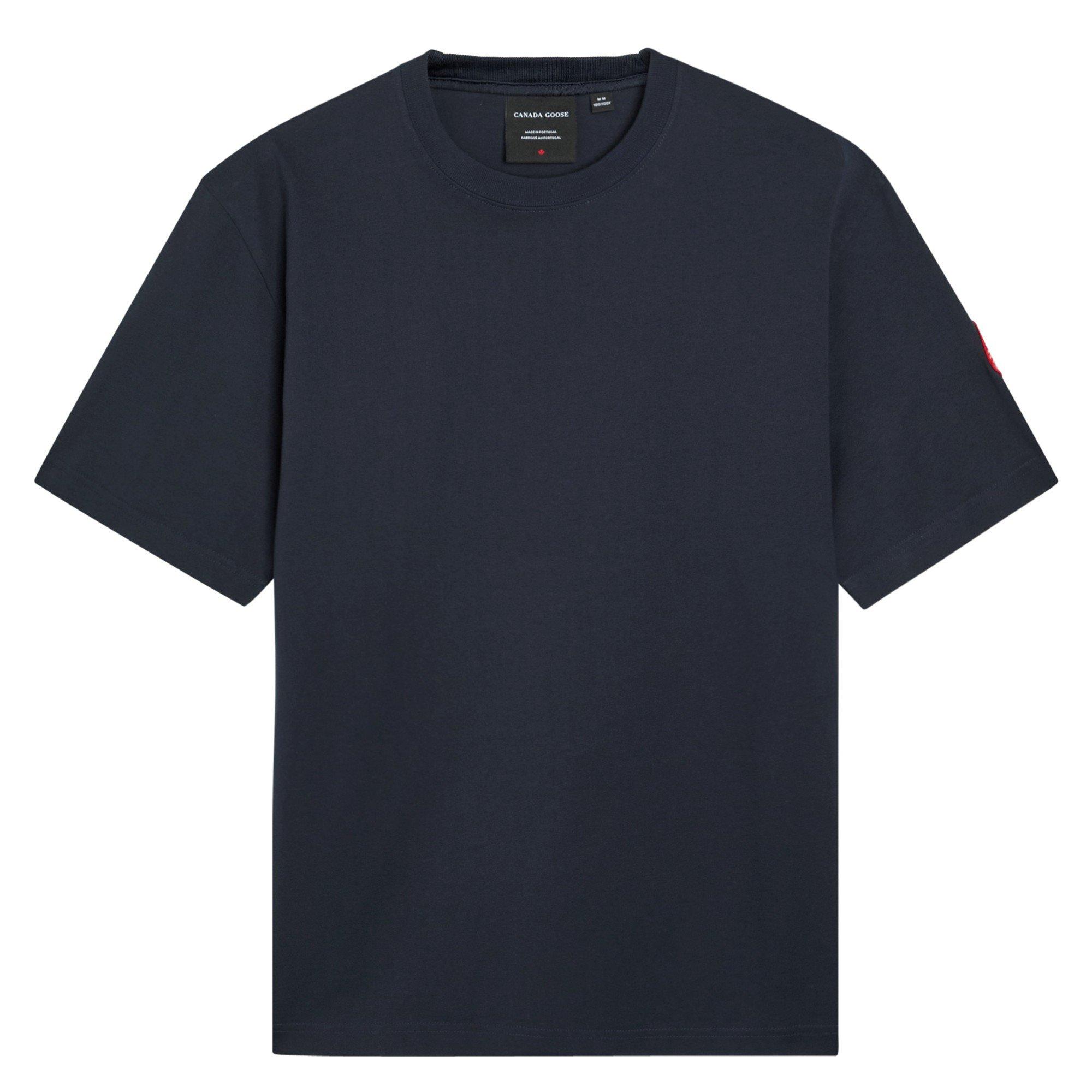 NAVY - Canada Goose - CG TEE SS ARM LOGO NOVO