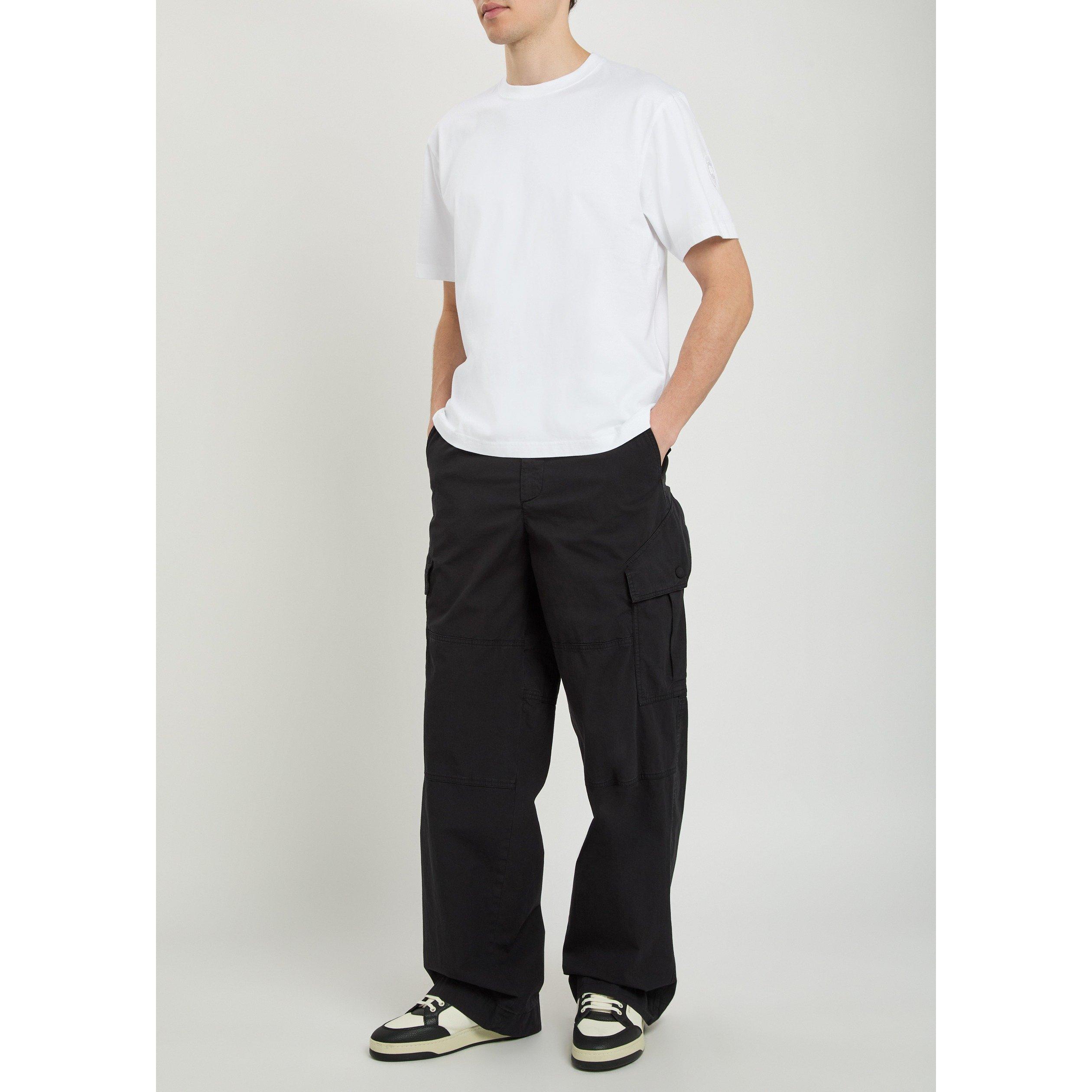 WHITE - Canada Goose - CG TEE SS ARM LOGO NOVO TONAL - 5