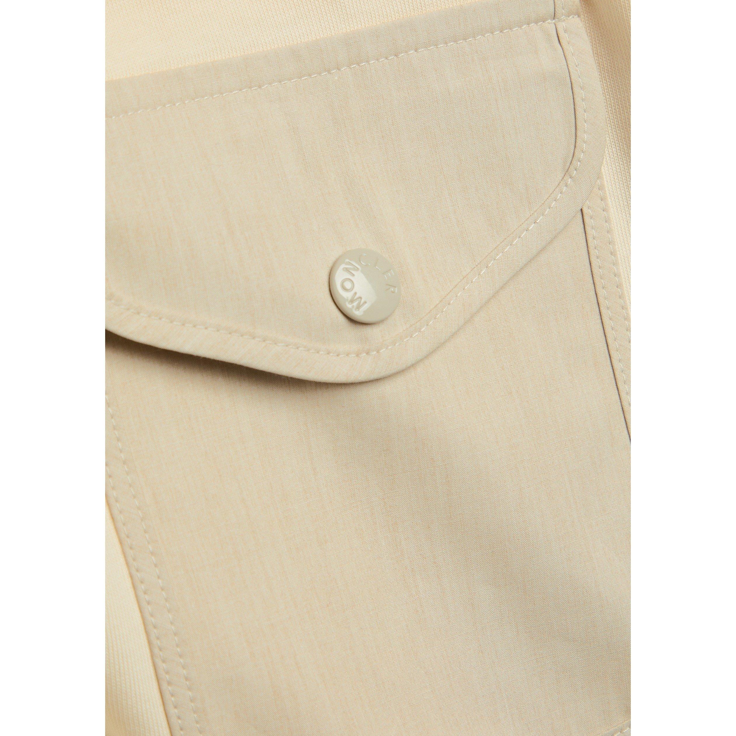 WHITE - Moncler - Men's Cotton Short-Sleeve Pocket T-Shirt - 4