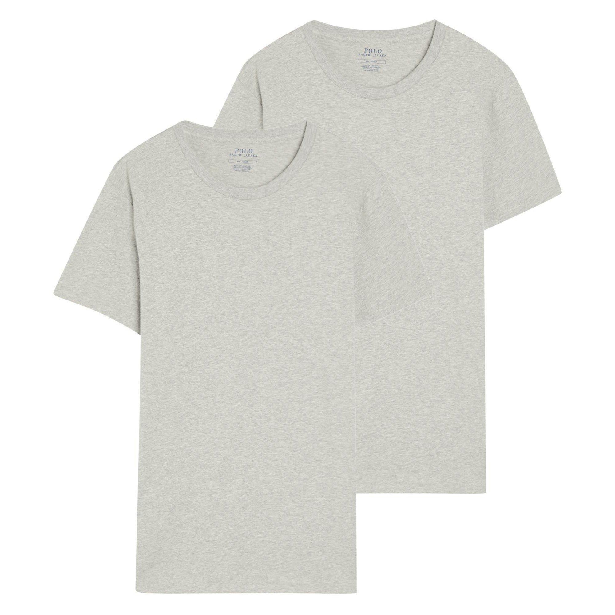 GREY - Polo Ralph Lauren - CLASSIC-2 PACK-CREW UNDERSHIRT - 1
