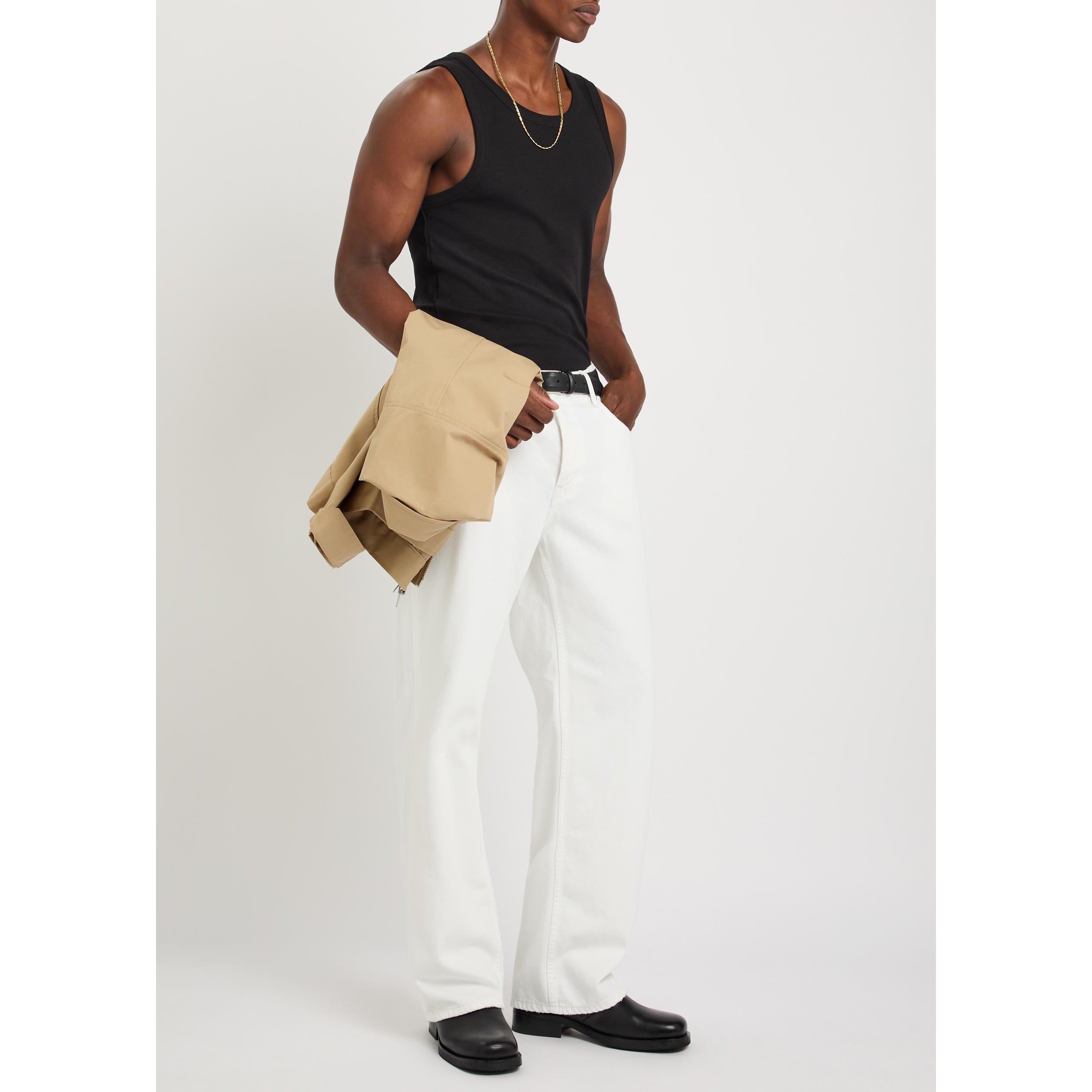 BLACK - Won Hundred - Men's Simo Cotton Slim-Fit Tank Top - 5