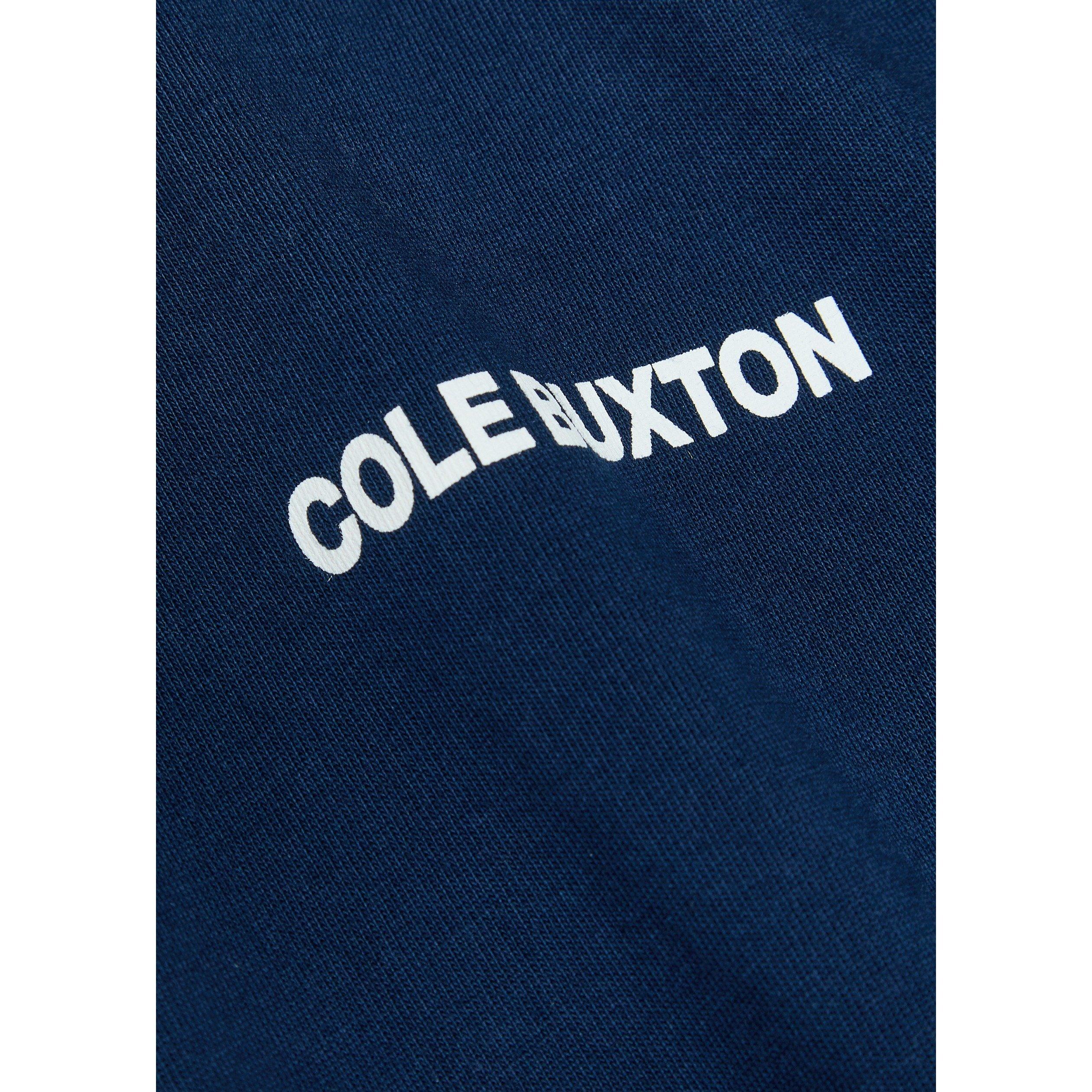 NAVY - Cole Buxton - Men's Cotton Short-Sleeve Crew-Neck T-Shirt - 4