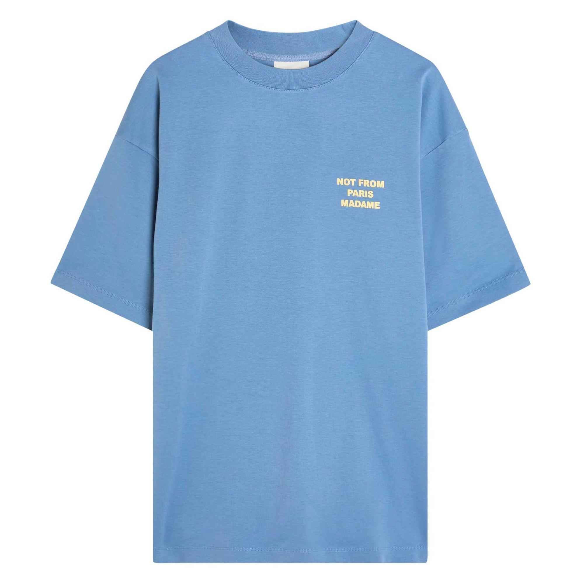 BLUE - Drole De Monsieur - DROLE Le T-shirt Slogan