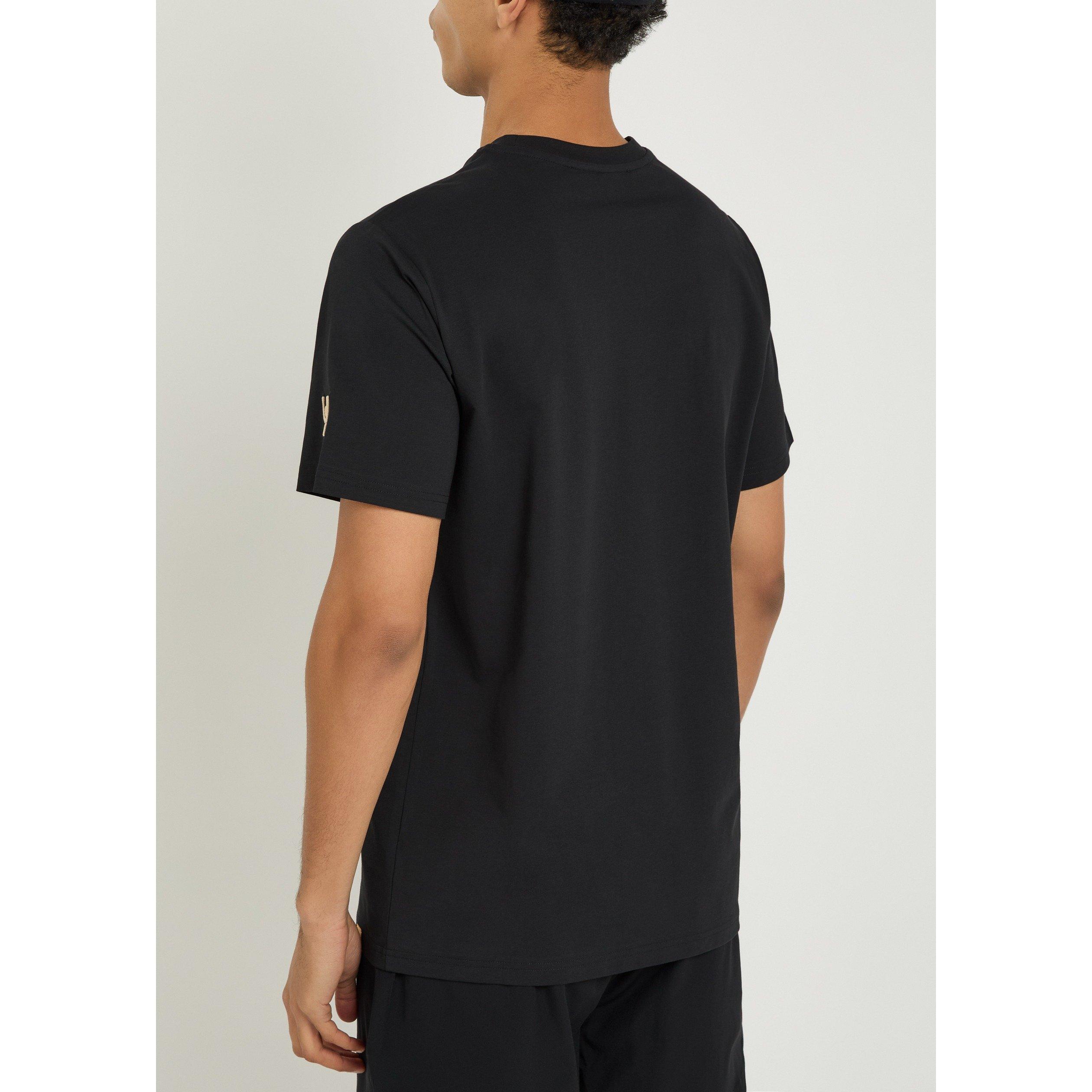 BLACK - Now You Live - Men's Arnesby Cotton T-Shirt - 3