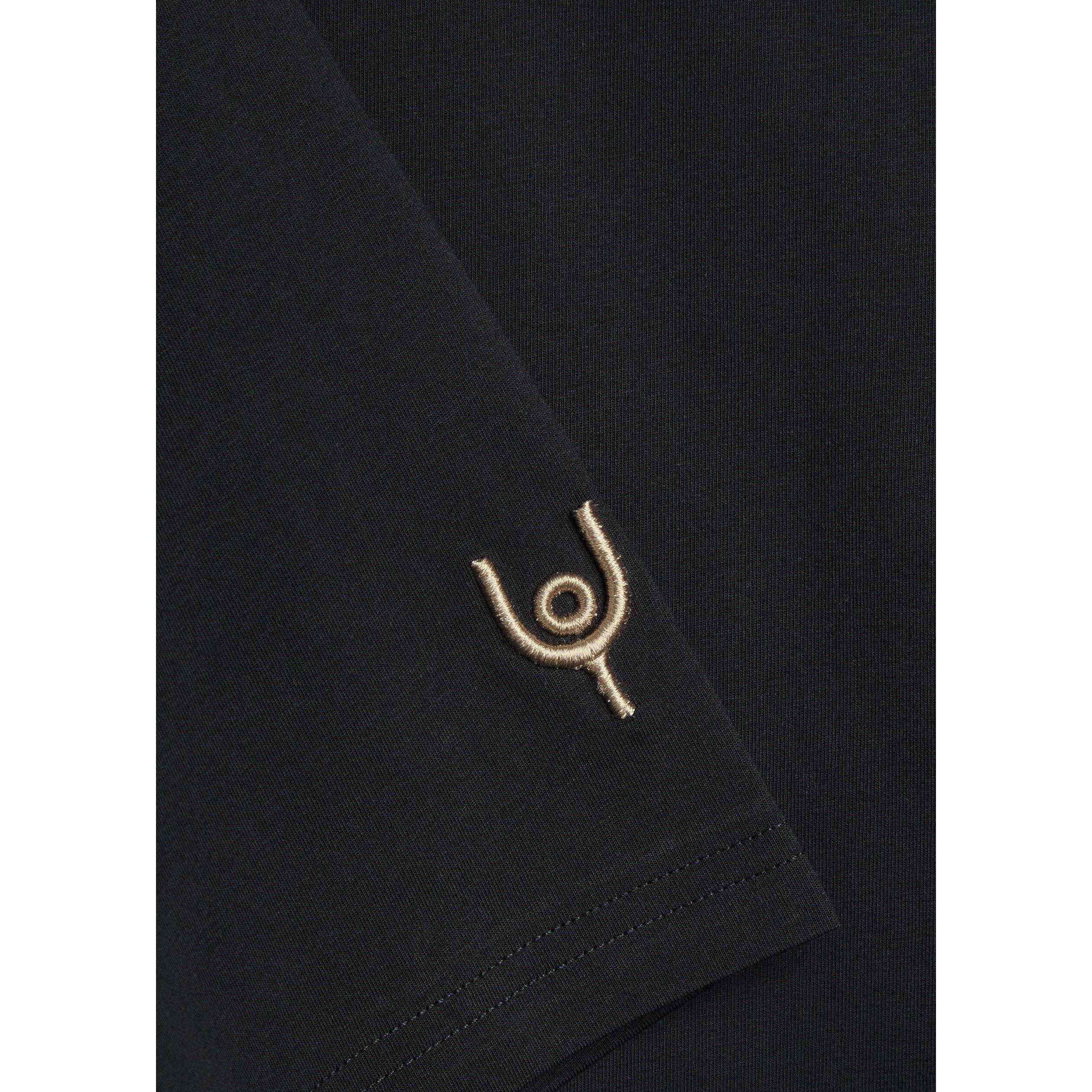 BLACK - Now You Live - Men's Arnesby Cotton T-Shirt - 4