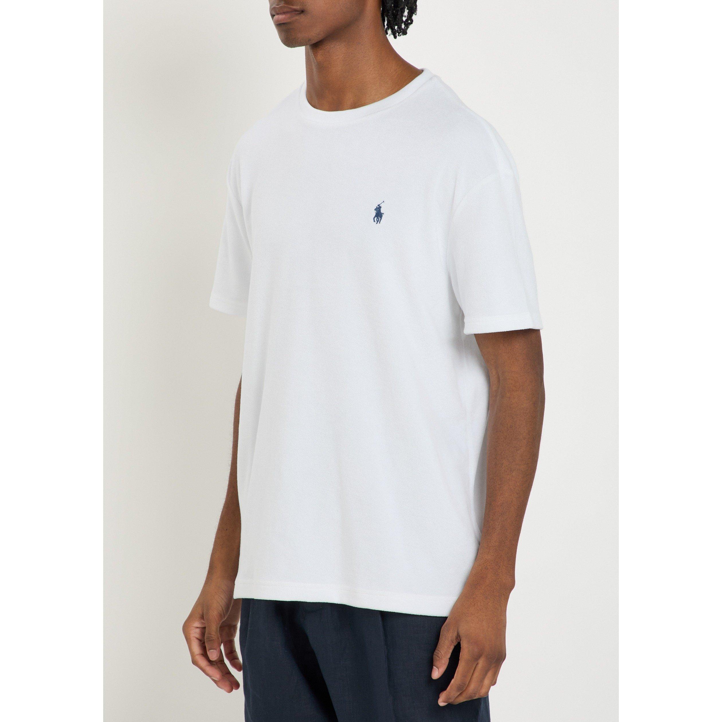 WHITE - Polo Ralph Lauren - Men's Short-Sleeve Cotton Logo T-Shirt - 2