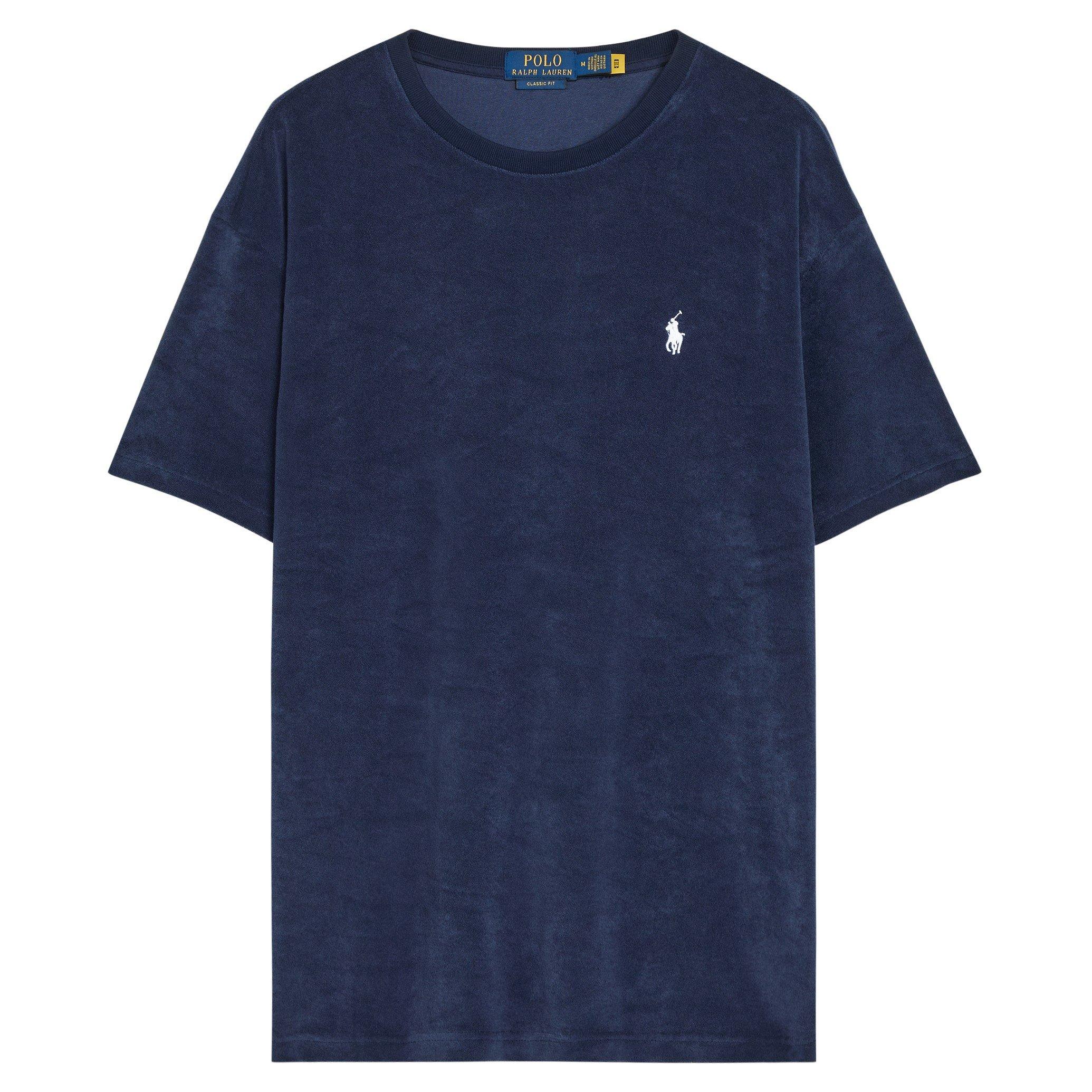 NAVY - Polo Ralph Lauren - Men's Short-Sleeve Logo Cotton T-Shirt - 1