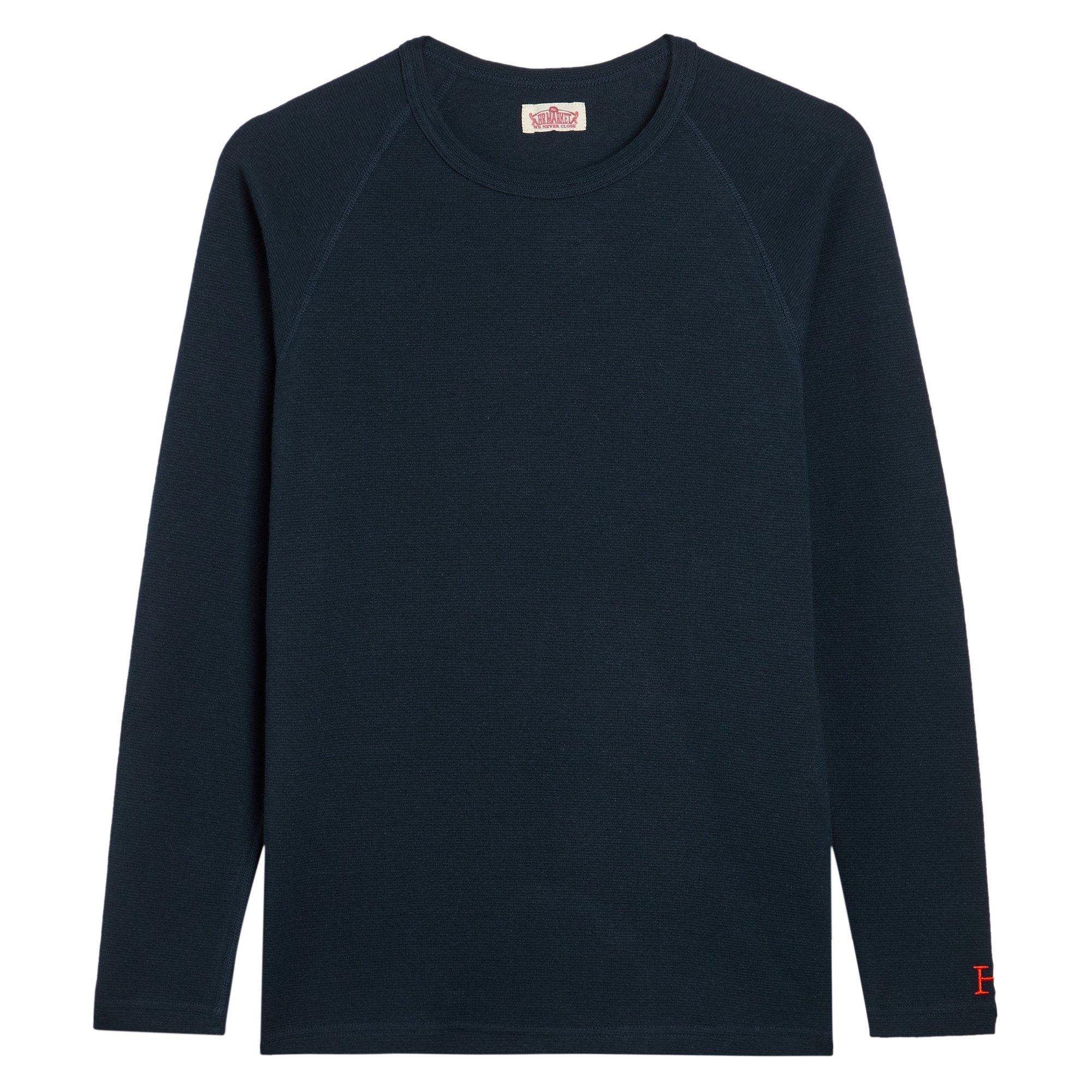 NAVY - Stretch Fraise - STRETCH FRAISE TEE LS