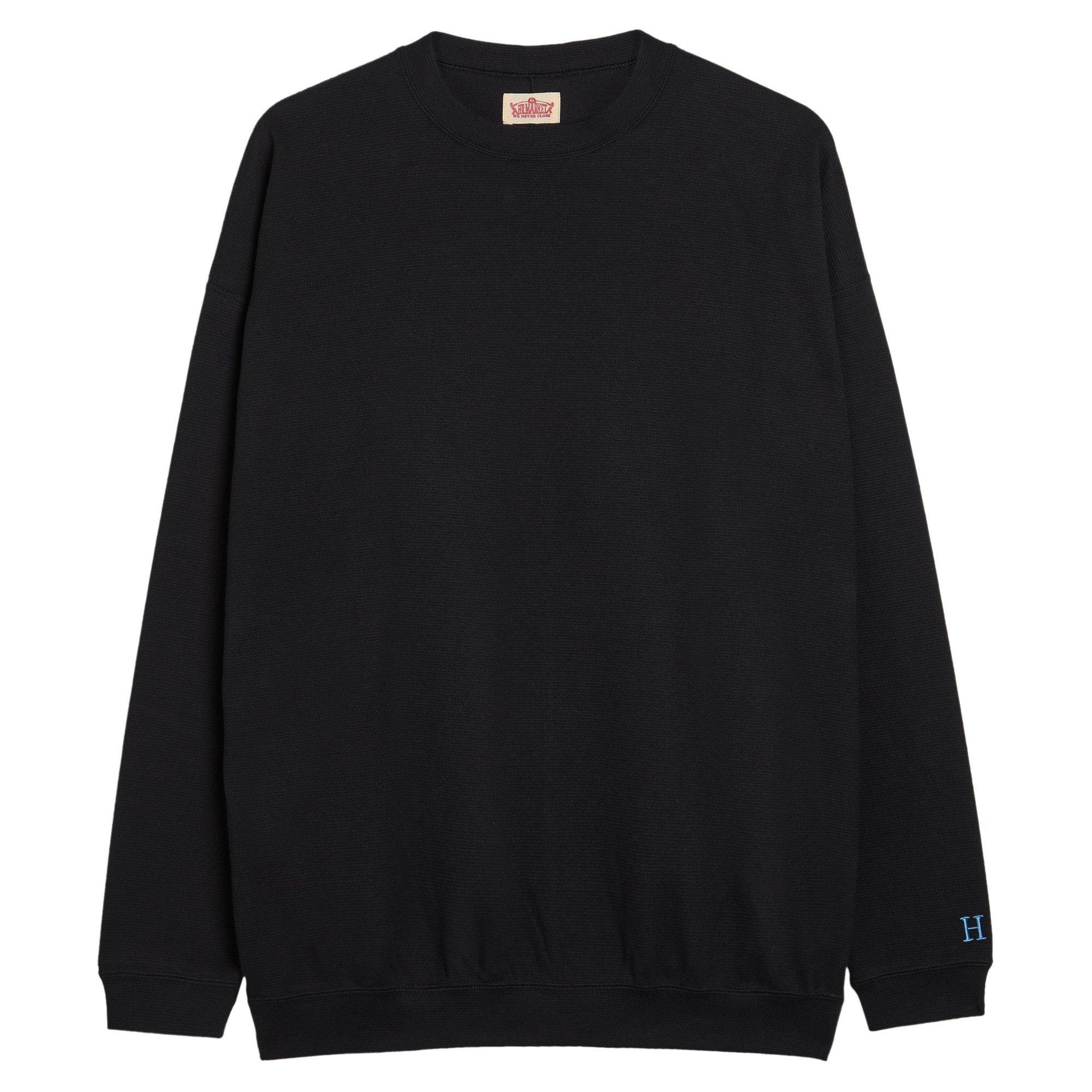 BLACK - Stretch Fraise - STRETCH FRAISE HEM-RIB TE