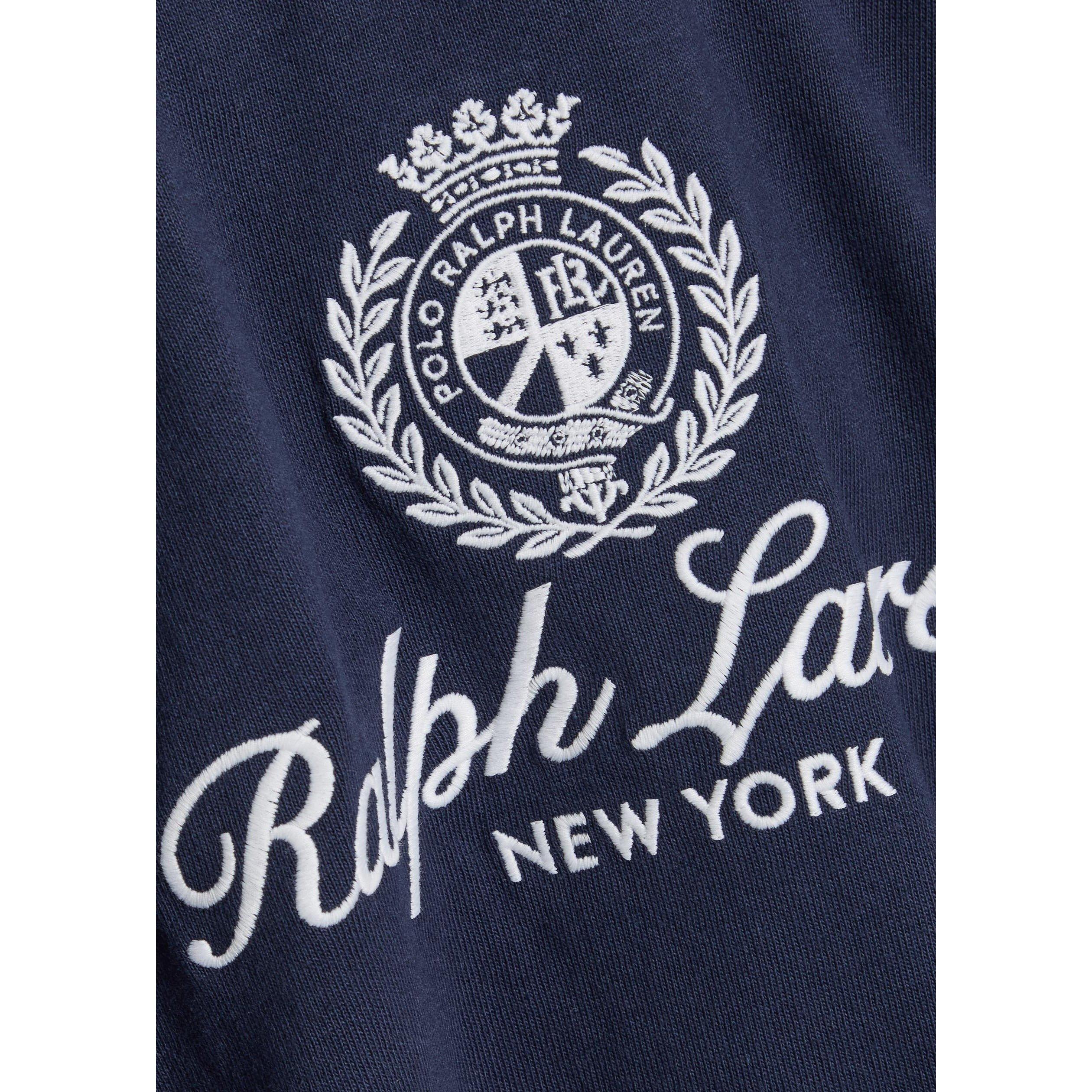 NAVY - Polo Ralph Lauren - Men's Logo Cotton T-Shirt - 4