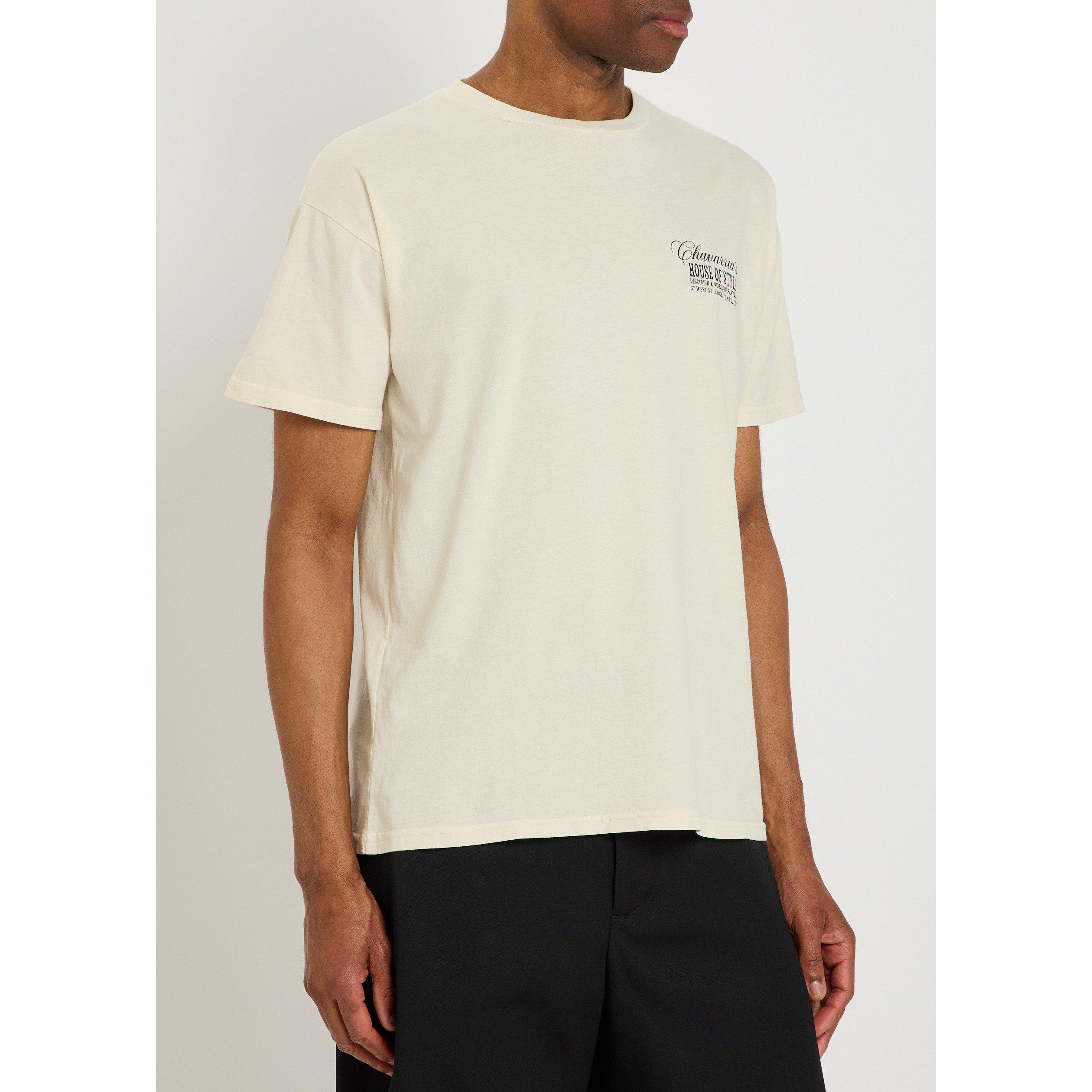 WHITE - Willy Chavarria - WC HOUSE OF STYLE EASY TEE - 2