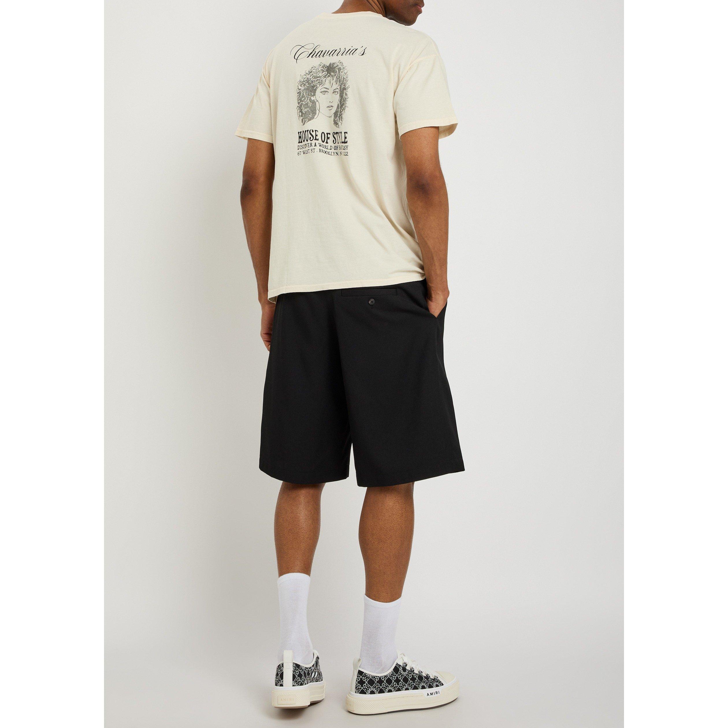 WHITE - Willy Chavarria - WC HOUSE OF STYLE EASY TEE - 5