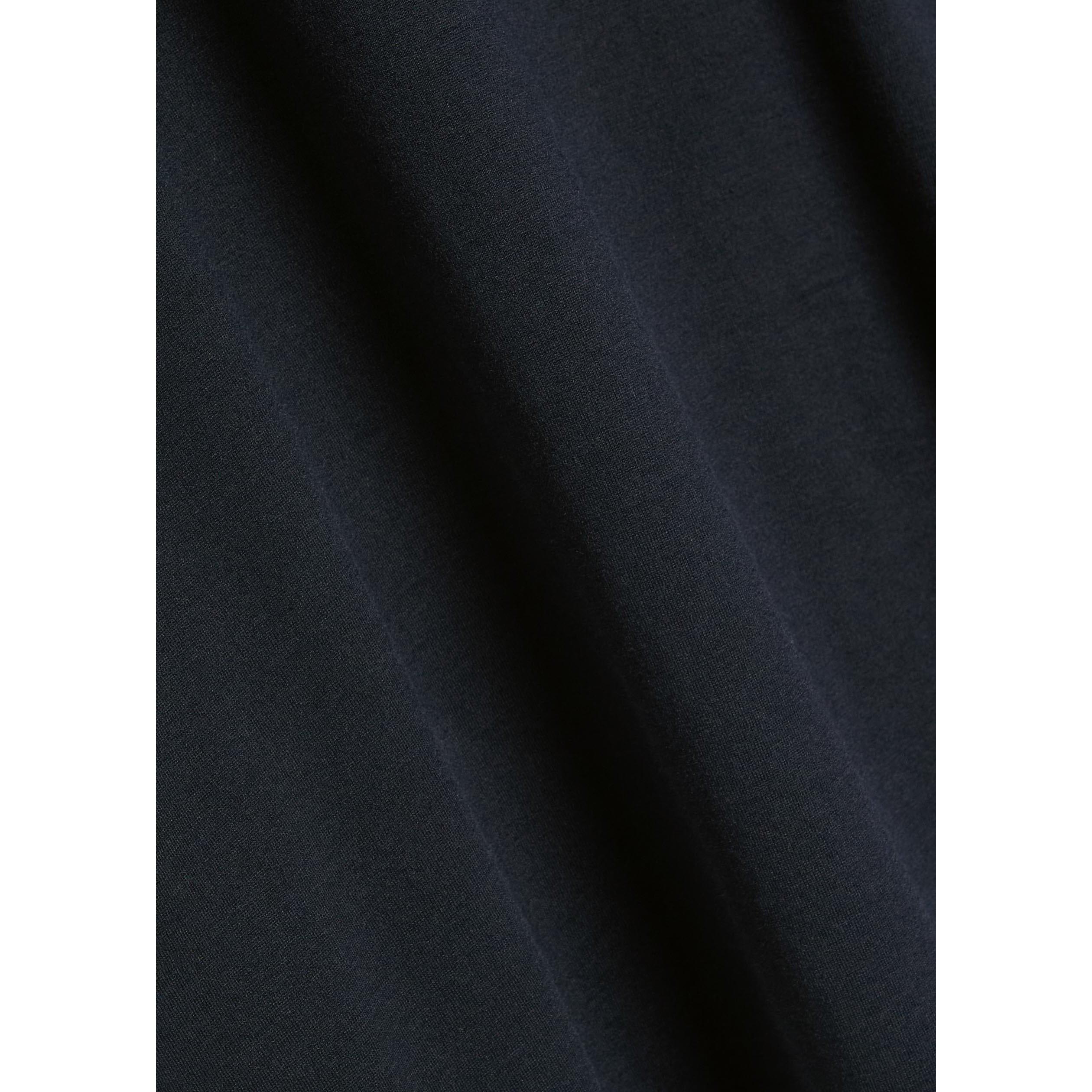 NAVY - Lardini - Men's Short-Sleeve Cotton-Silk T-Shirt - 4