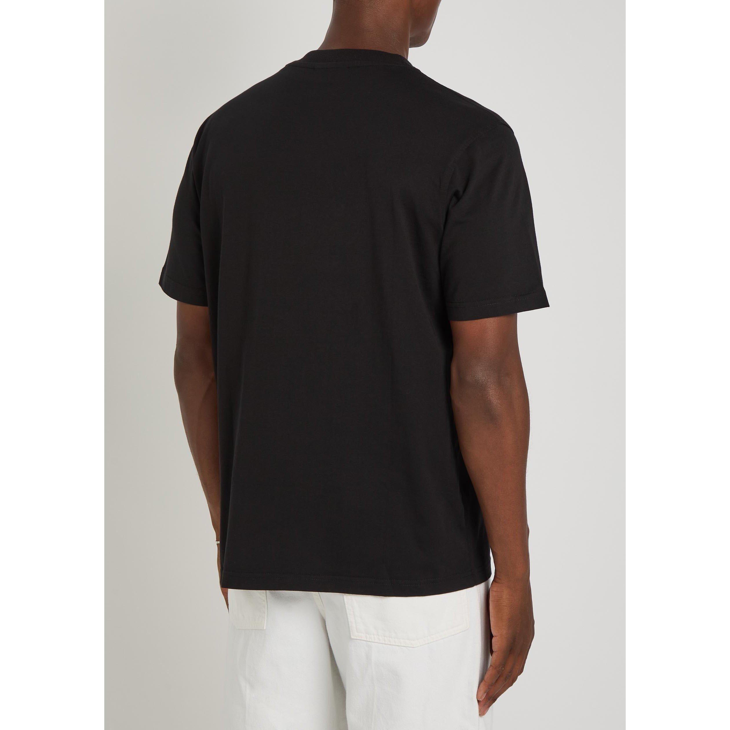 BLACK - NN07 - Men's Adam Cotton Short-Sleeve Crew-Neck T-Shirt - 3