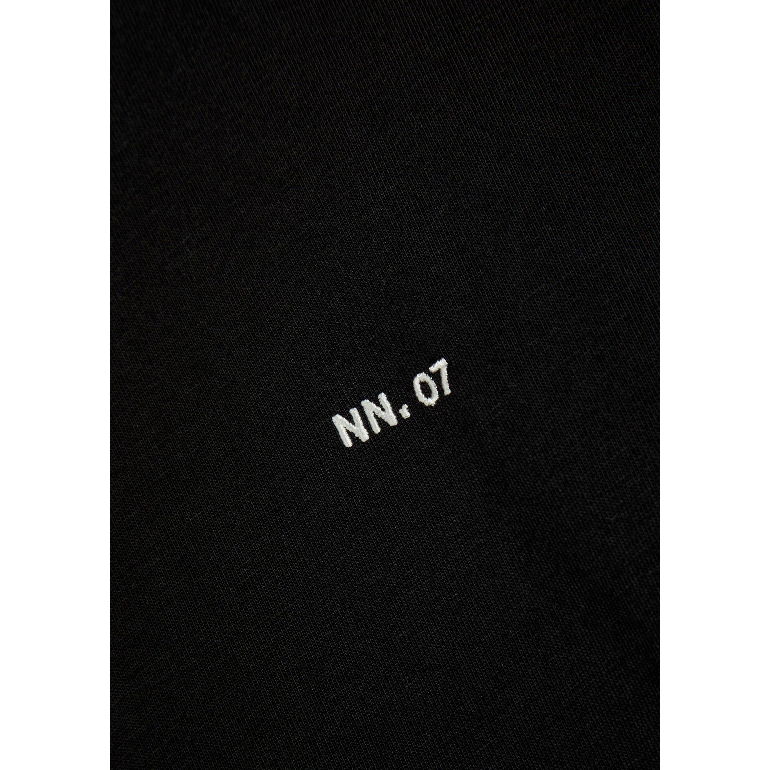 BLACK - NN07 - Men's Adam Cotton Short-Sleeve Crew-Neck T-Shirt - 4