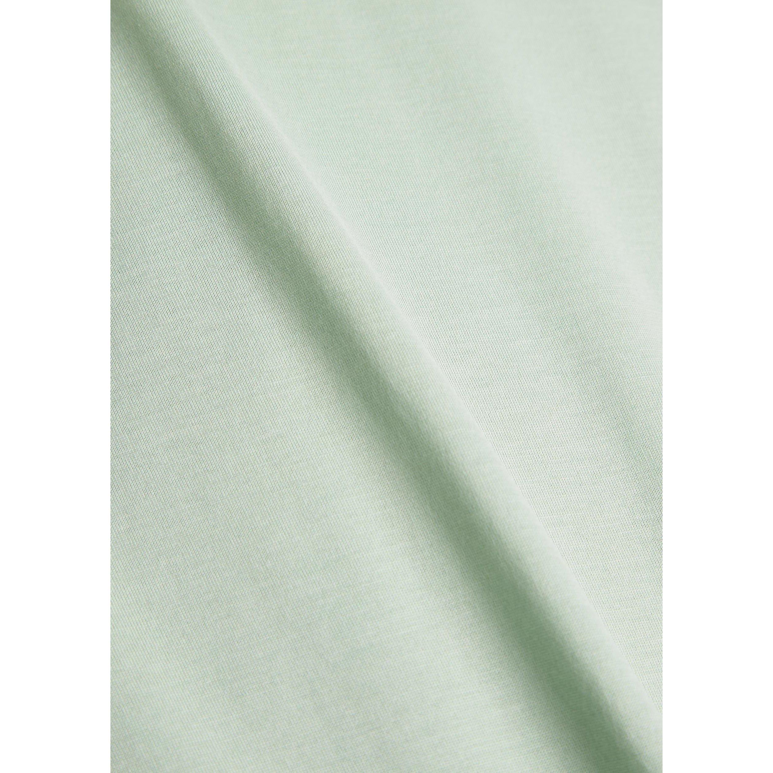 LIGHT GREEN - Sunspel - Men's Cotton Short-Sleeve Crew-Neck T-Shirt - 4