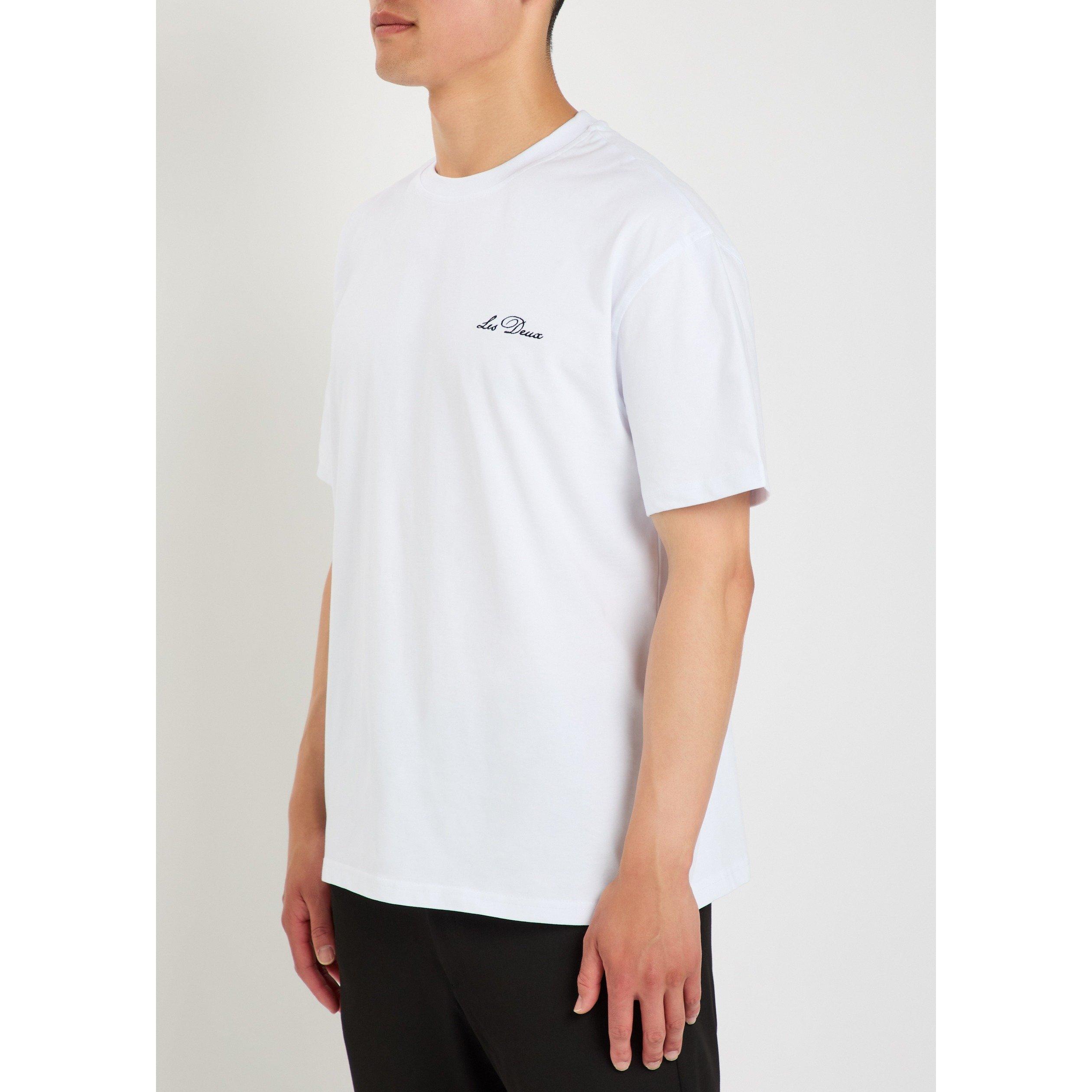 WHITE AND OTHER - Les Deux - Men's LD Crew Cotton T-Shirt - 2