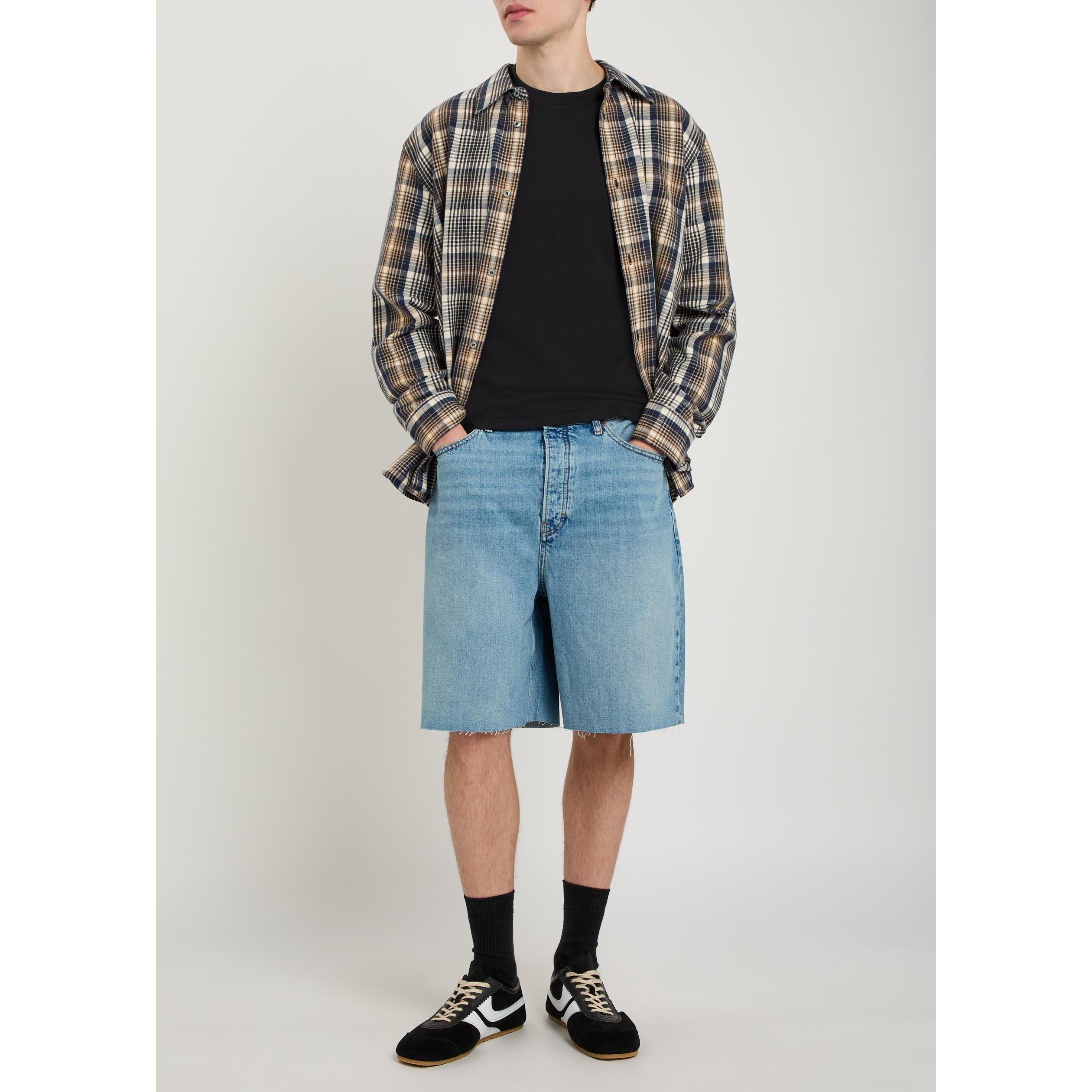 BLACK - Frame - Men's Cotton Short-Sleeve T-Shirt - 5