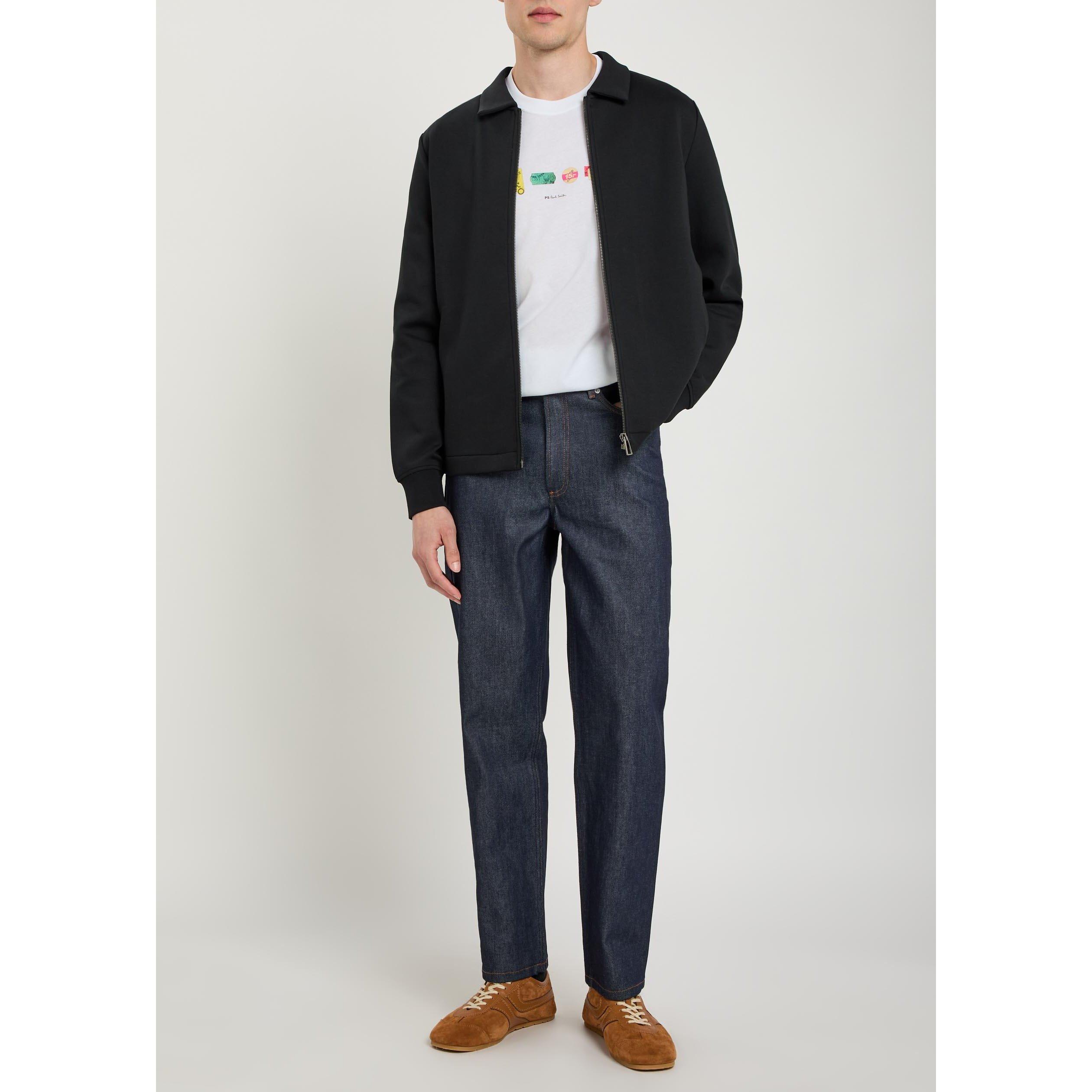 WHITE - PS Paul Smith - PS IN A ROW GRAPHIC TEE SS - 5