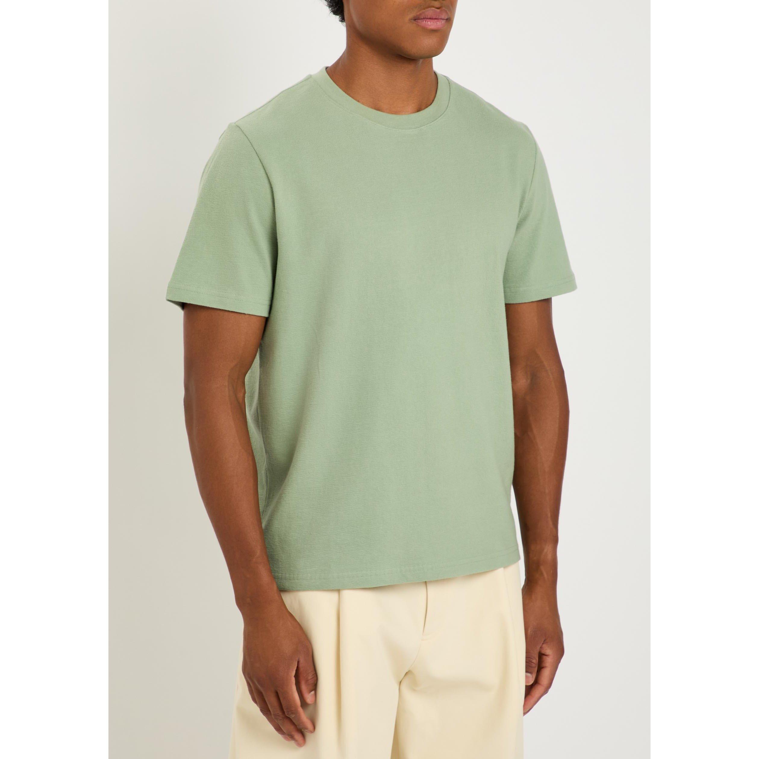 SAGE - Wax London - Men's Dean Short-Sleeve Cotton T-Shirt - 2
