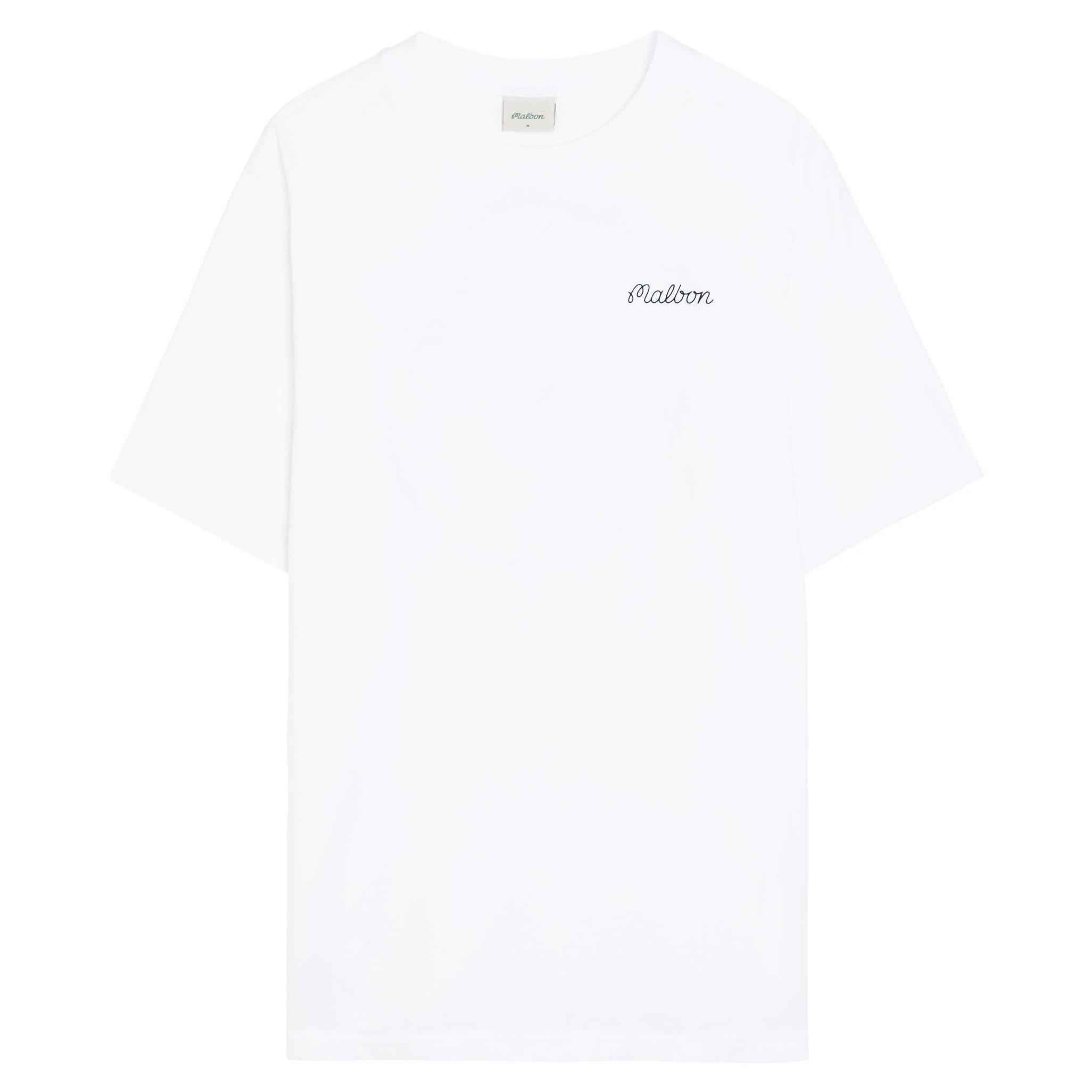 WHITE - Malbon - MAL BALDWIN TEE