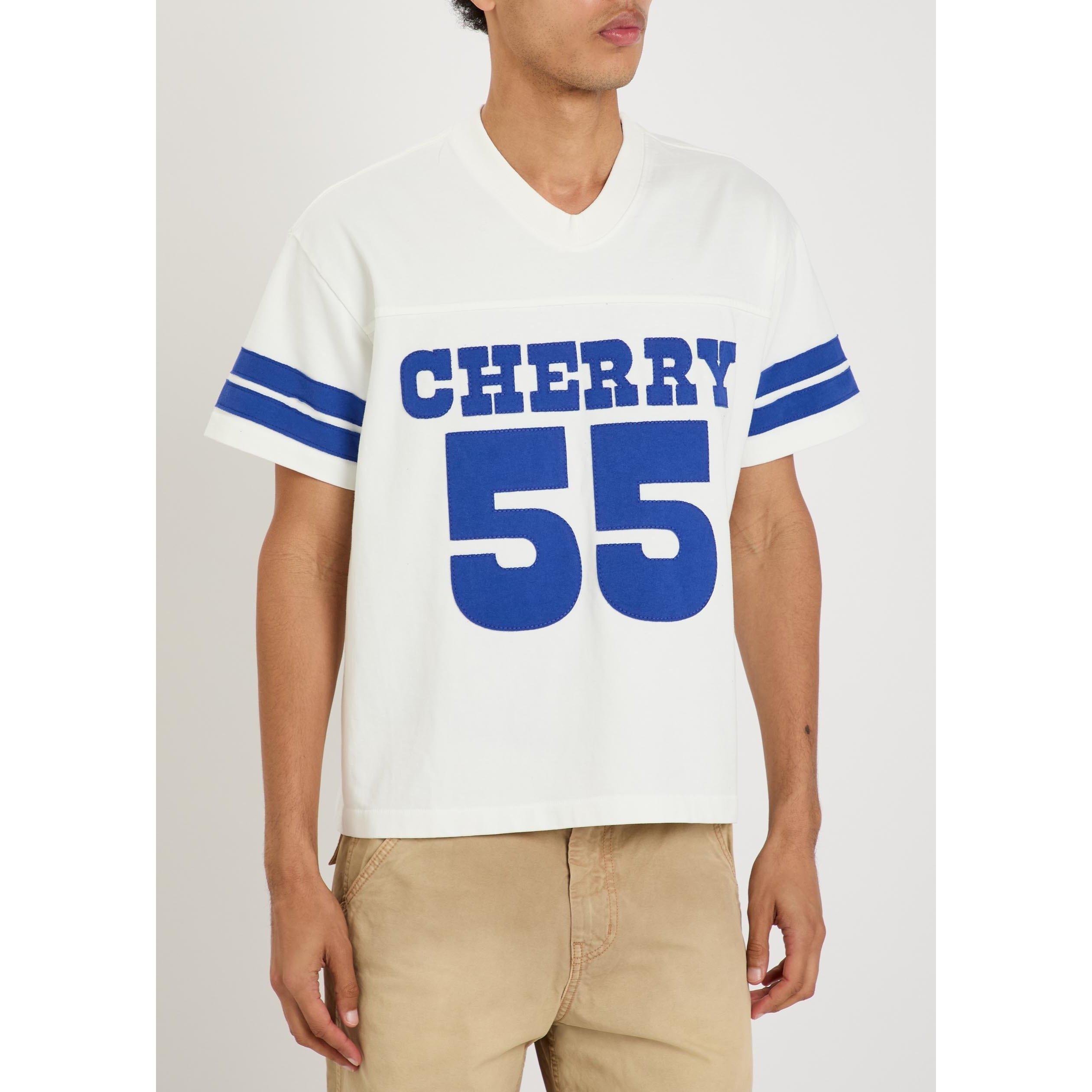 WHITE - Cherry LA - CH APPLIQUE FOOTBALL JERSEY - 2