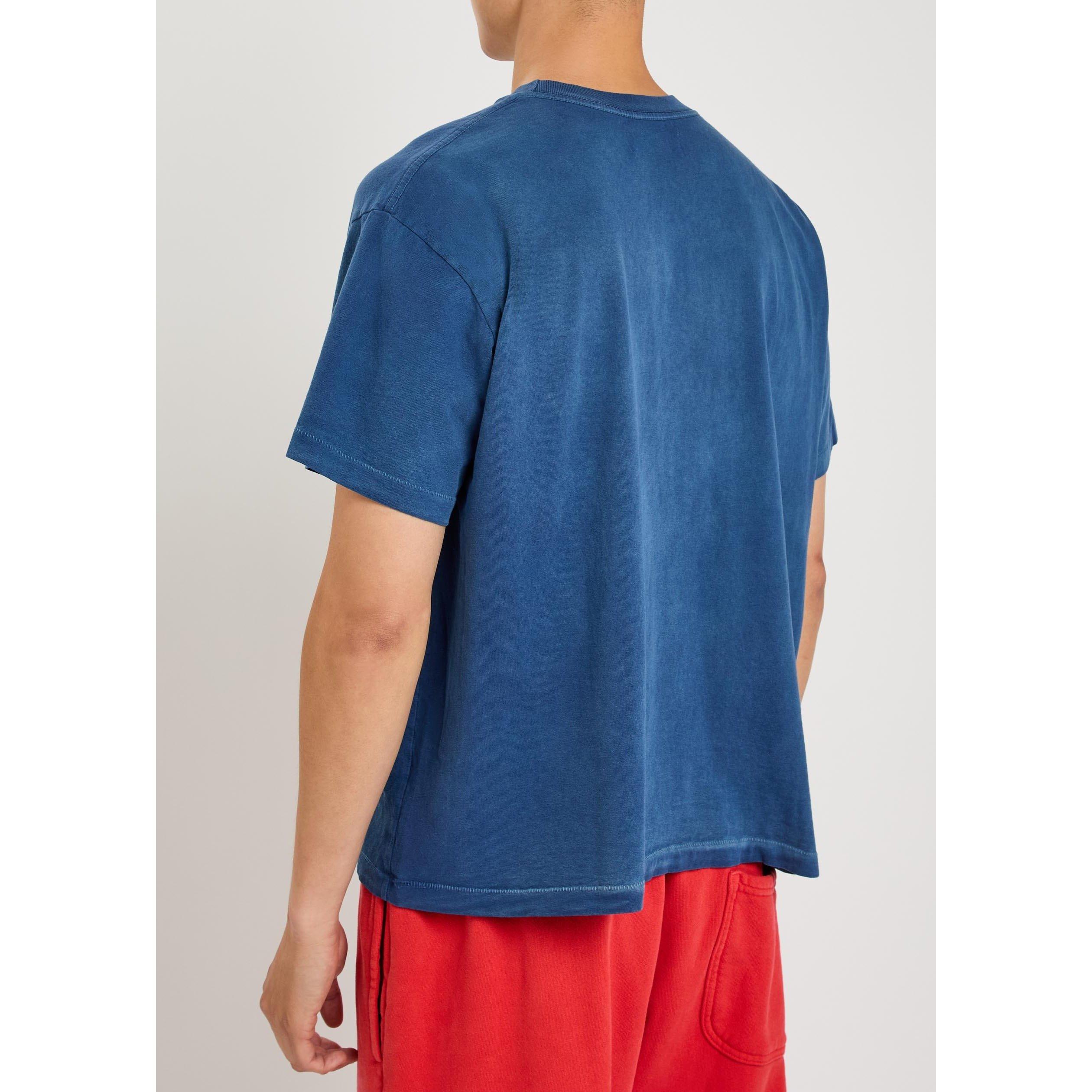 NAVY - Cherry LA - CH CHEVRON BOXY POCKET TEE - 3
