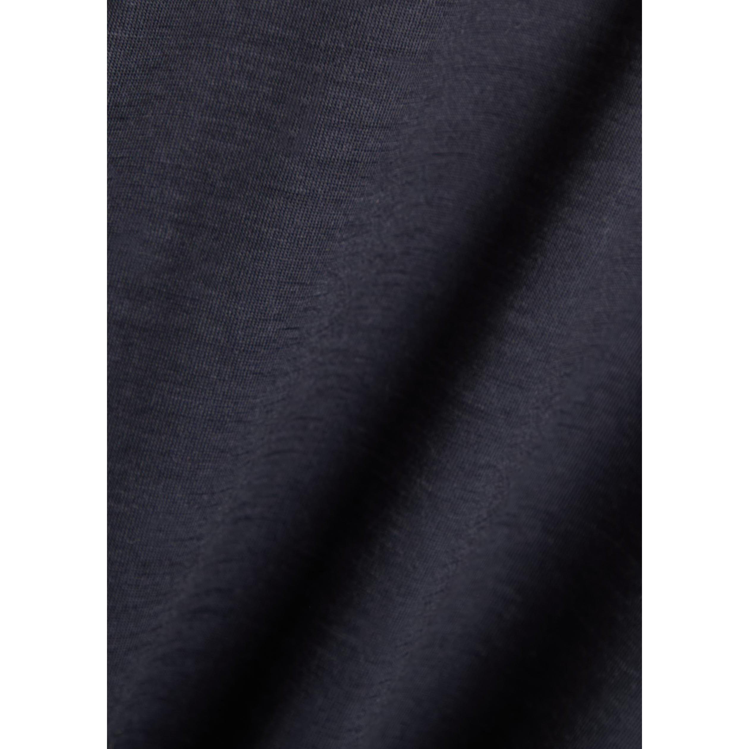 NAVY - Herno - Men's Short-Sleeve Crew-Neck Wool T-Shirt - 4