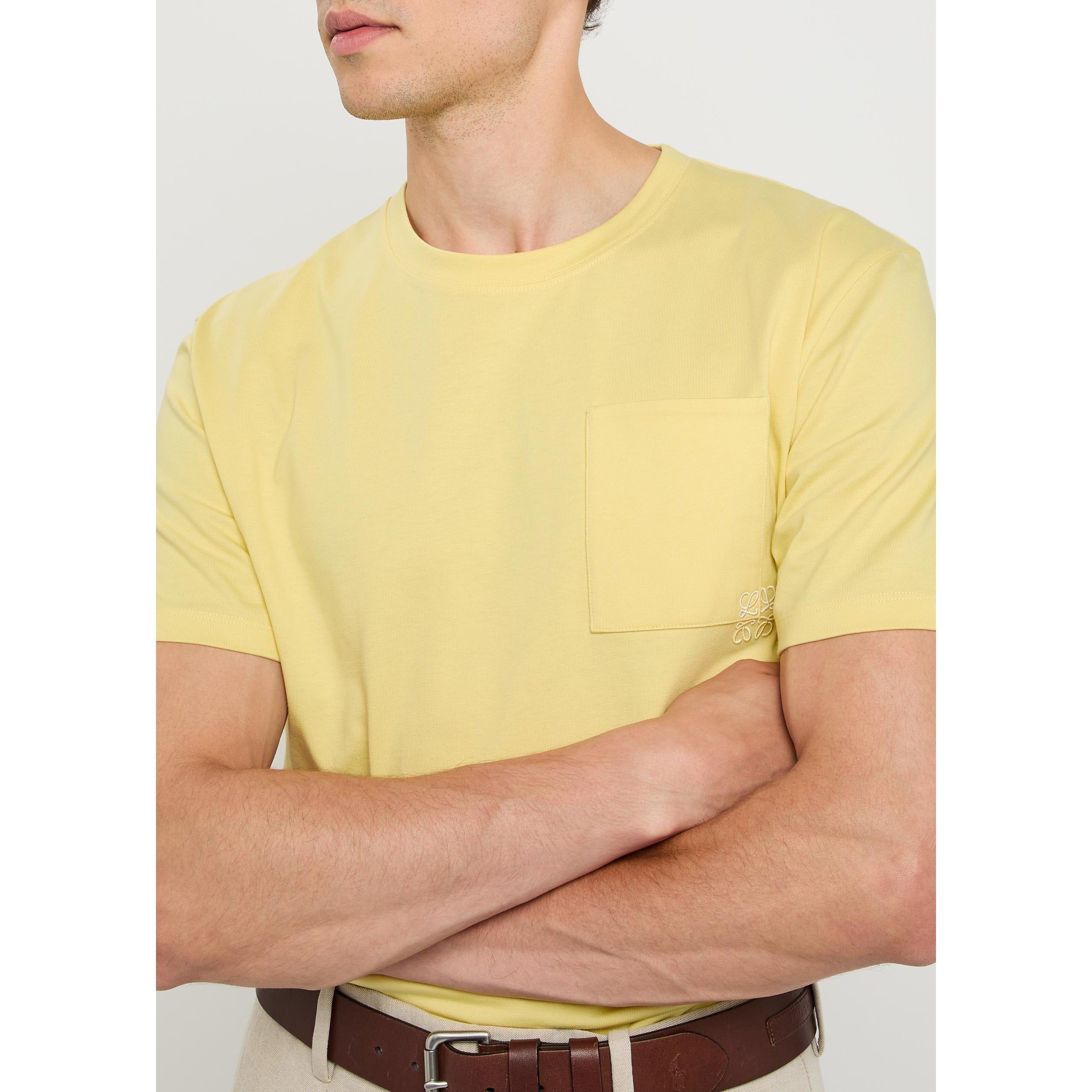 YELLOW - Loewe - Men's Cotton Short-Sleeve T-Shirt - 4