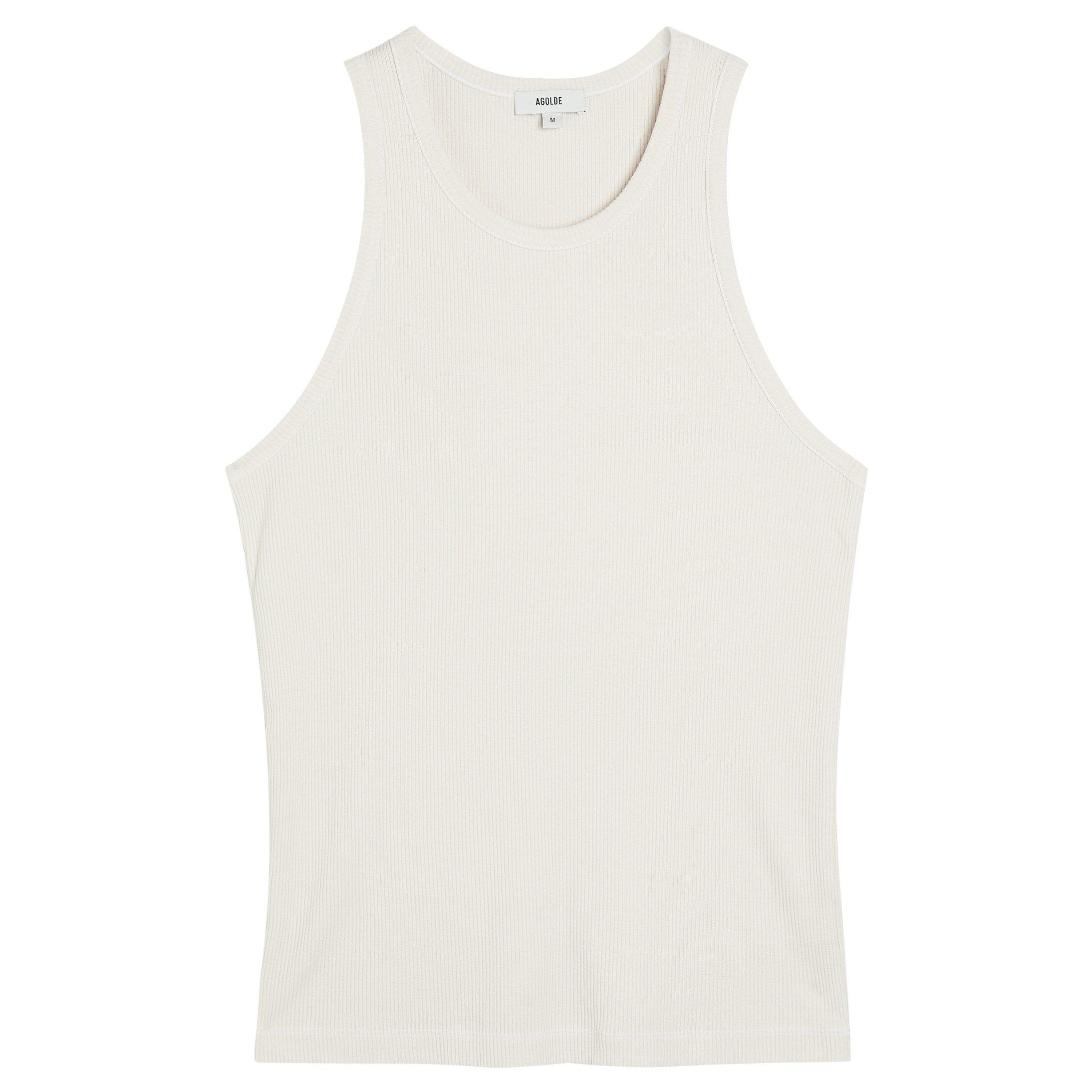 LIGHT GREY - Agolde - AGOLDE VIGGO TANK TOP