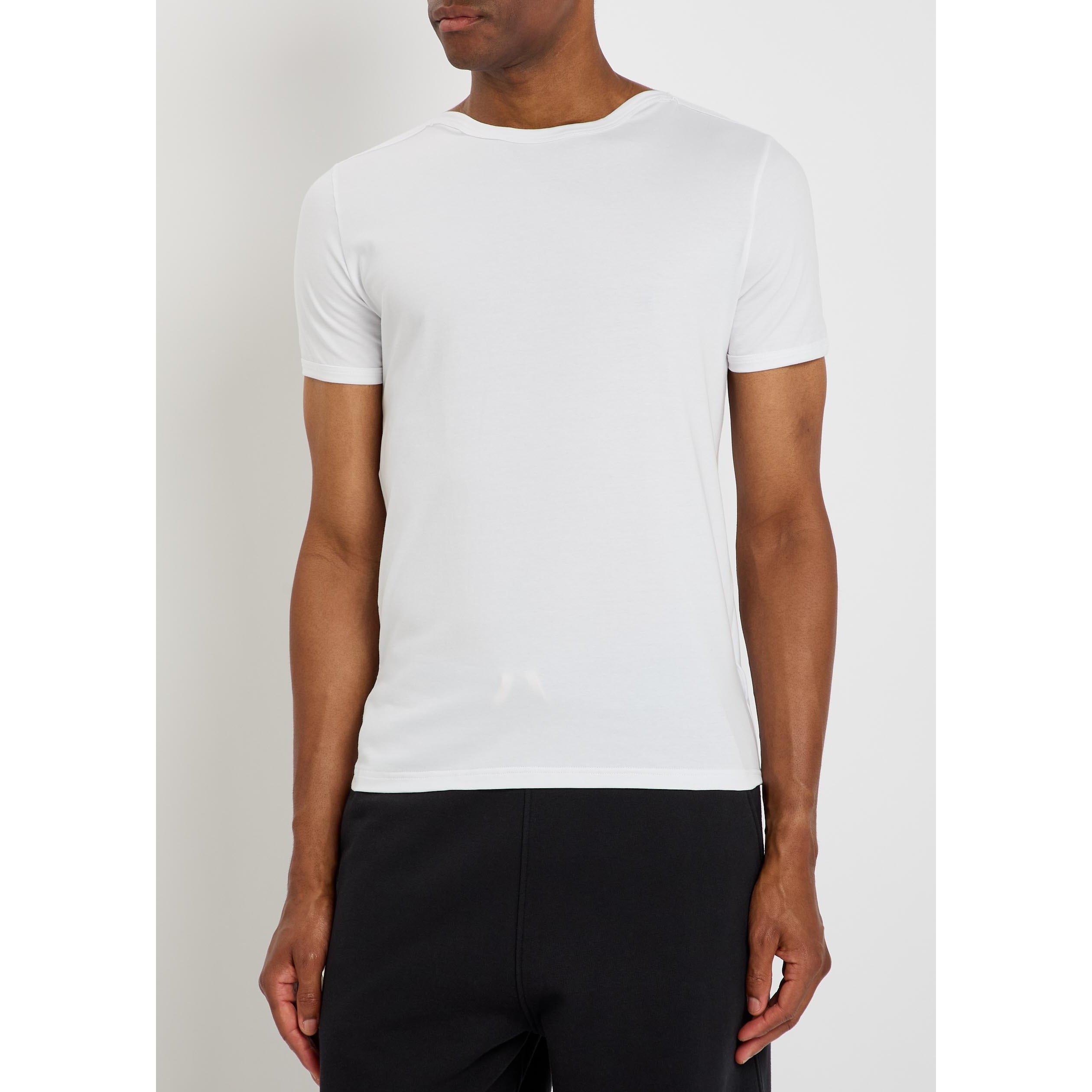 WHITE - Versace - VERSACE T-SHIRT JERSEY BIO - 2