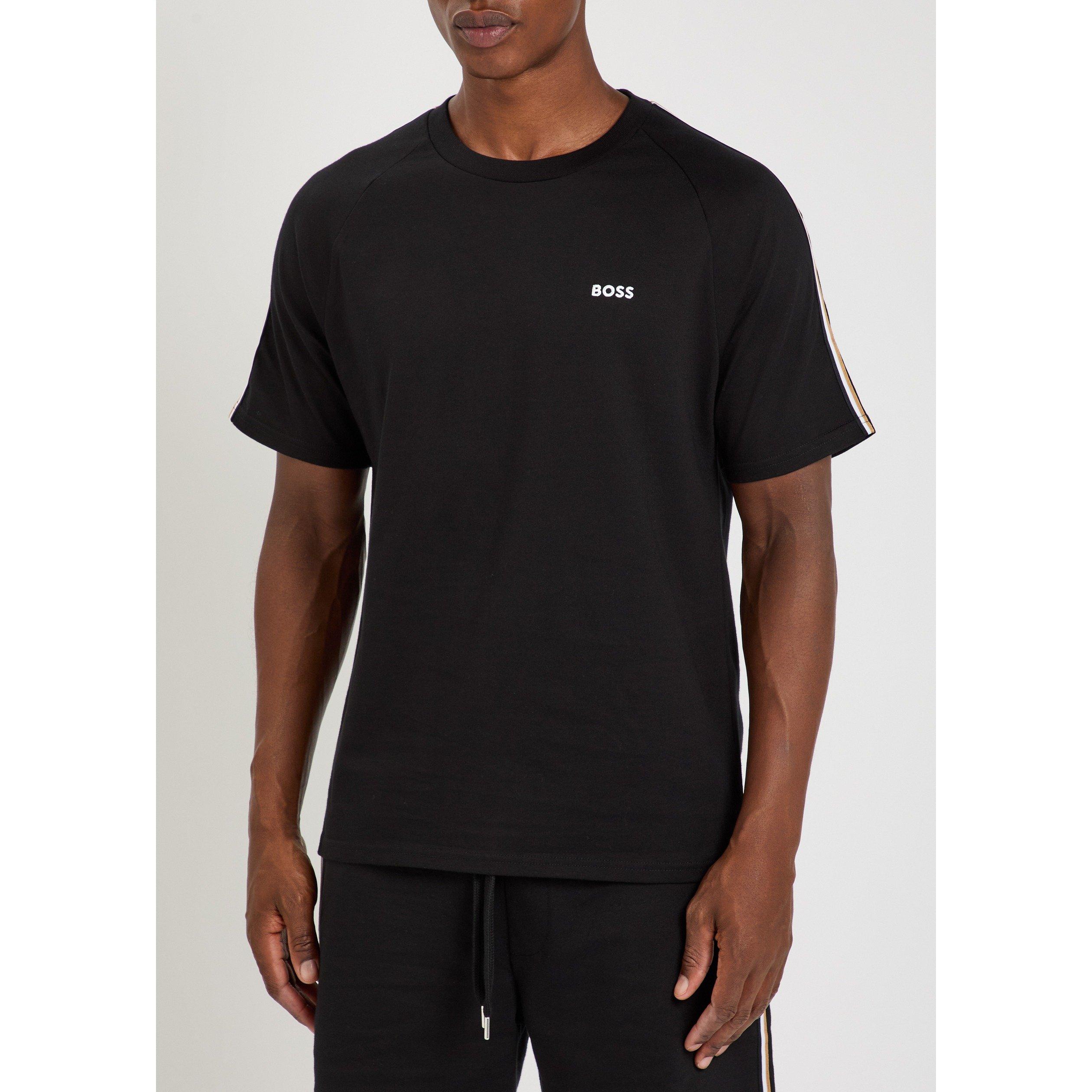 BLACK - Hugo - Men's Iconic Cotton Crew-Neck T-Shirt - 2