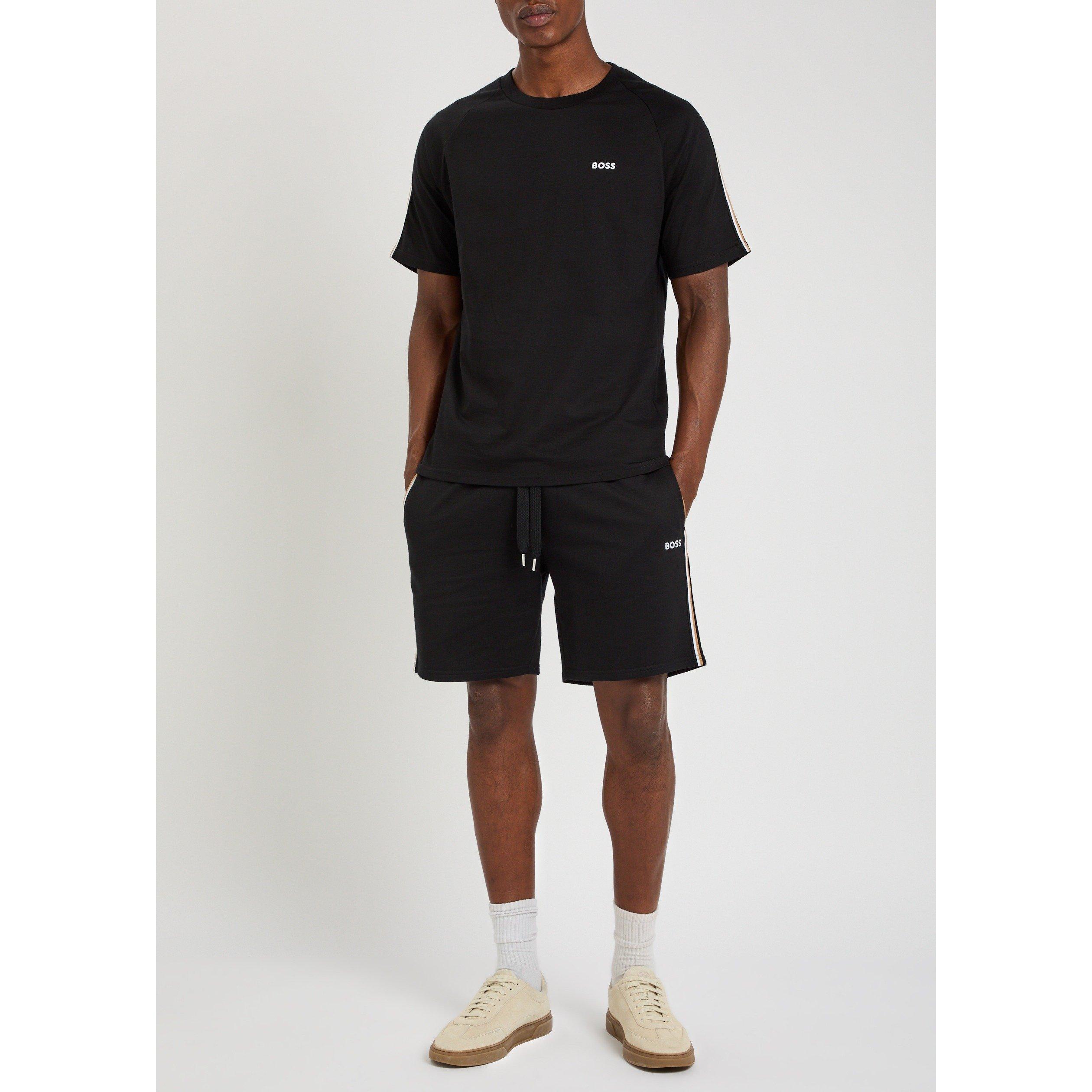 BLACK - Hugo - Men's Iconic Cotton Crew-Neck T-Shirt - 5