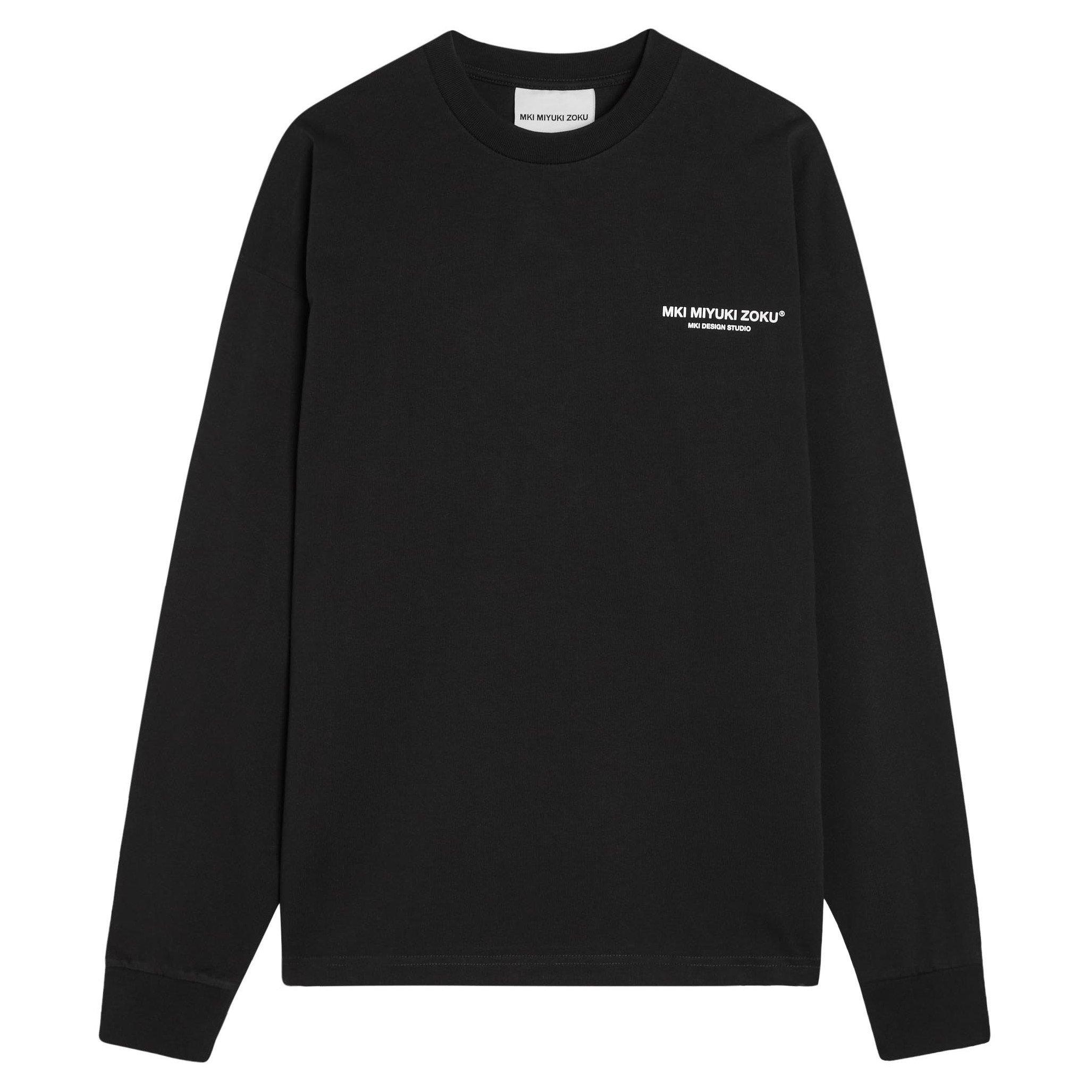 BLACK - MKI MIYUKI ZOKU - MKI DESIGN STUDIO LS TEE