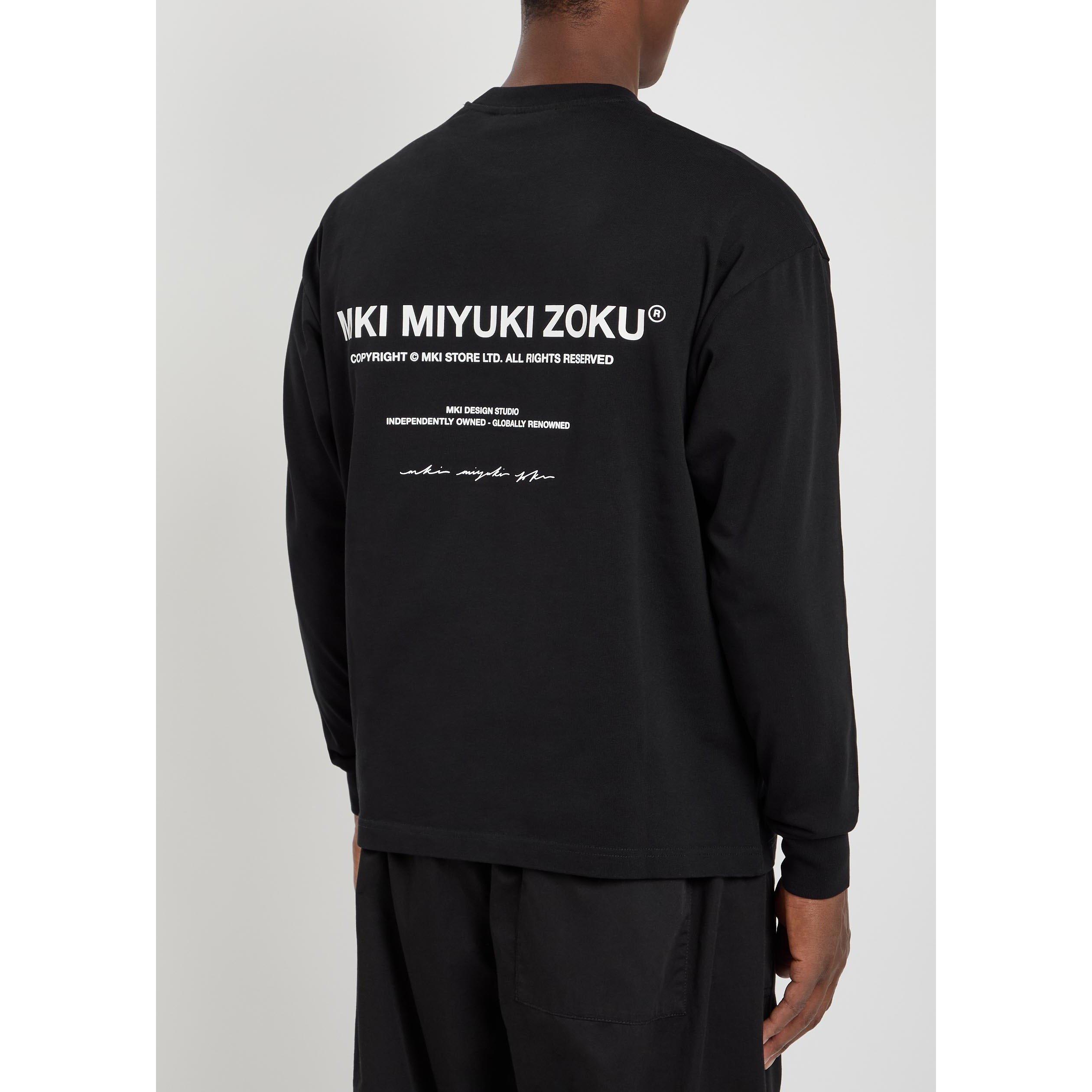 MKI | Men's Design Studio Cotton Oversized-Fit Long-Sleeve T-Shirt