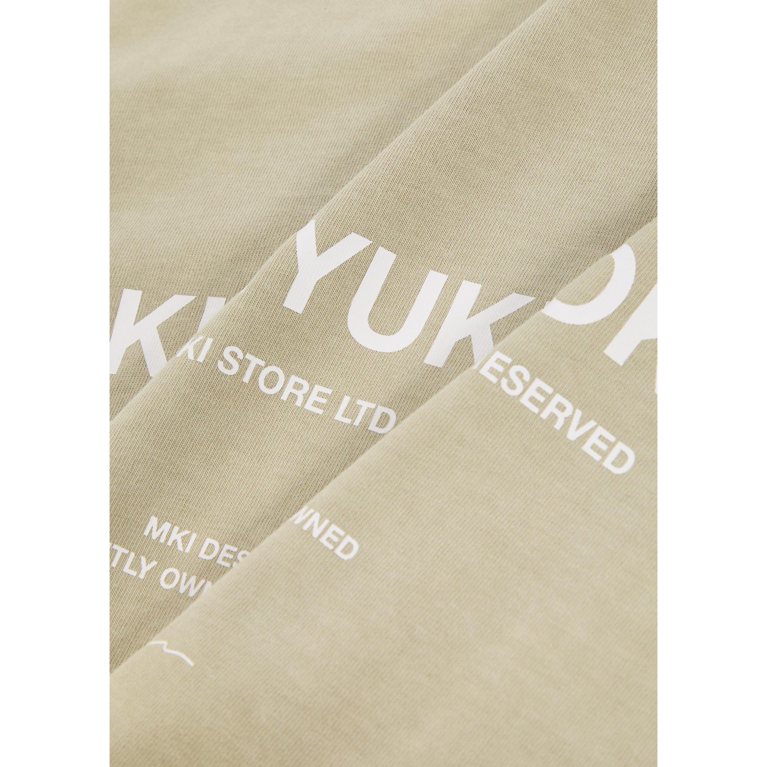 DARK GREY - MKI MIYUKI ZOKU - Men's Design Studio Cotton Crew-Neck T-Shirt - 4