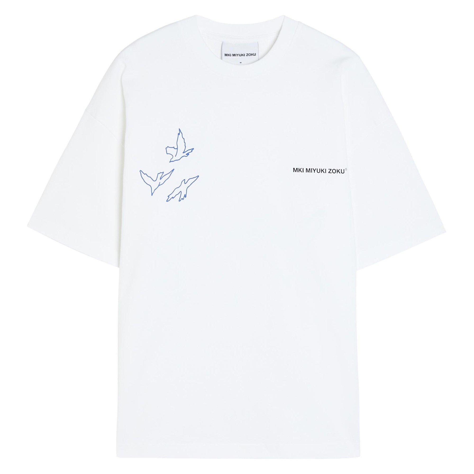 WHITE - MKI MIYUKI ZOKU - MKI FLIGHT TEE