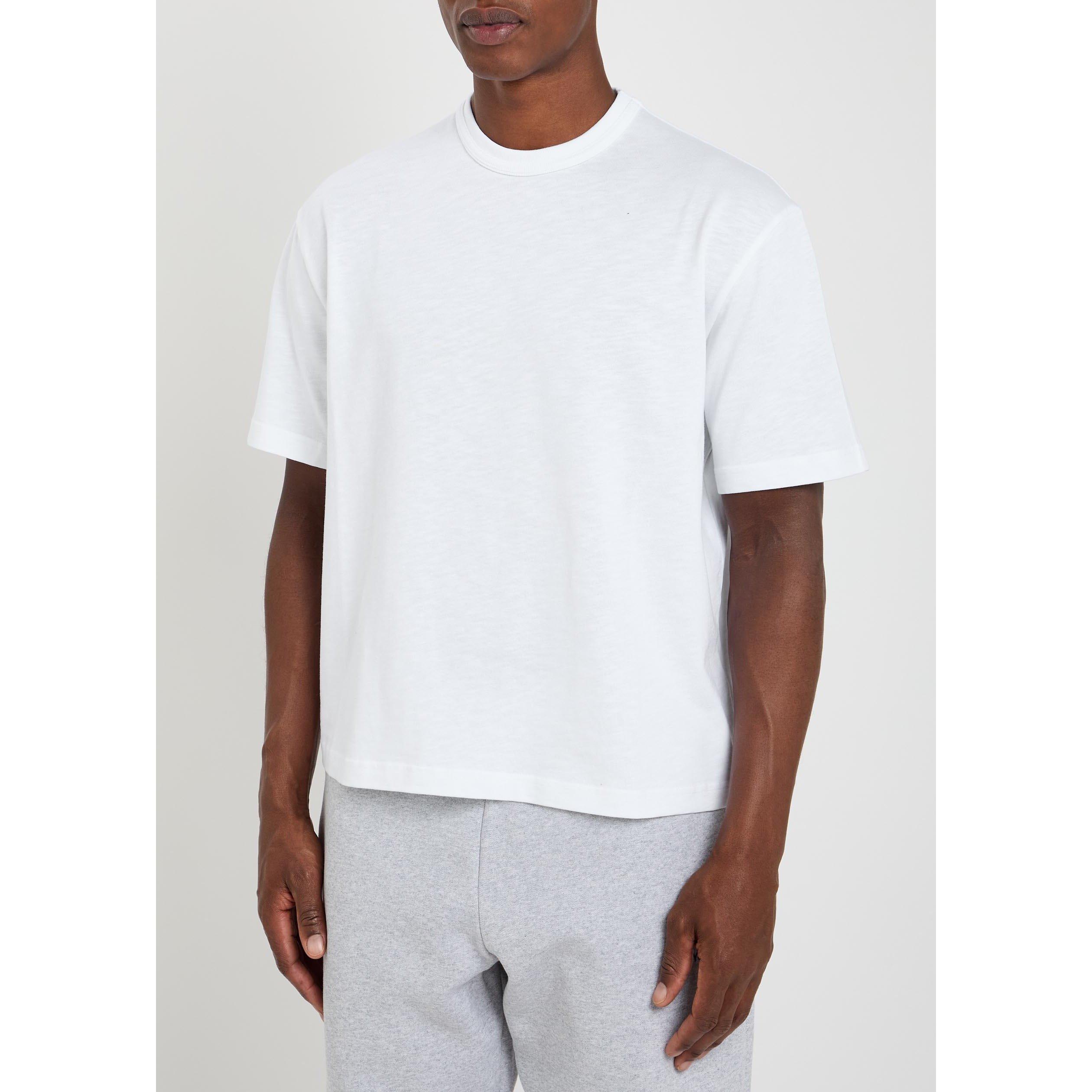 WHITE - MKI MIYUKI ZOKU - Men's Slub Cotton Oversized-Fit Long-Sleeve T-Shirt - 2