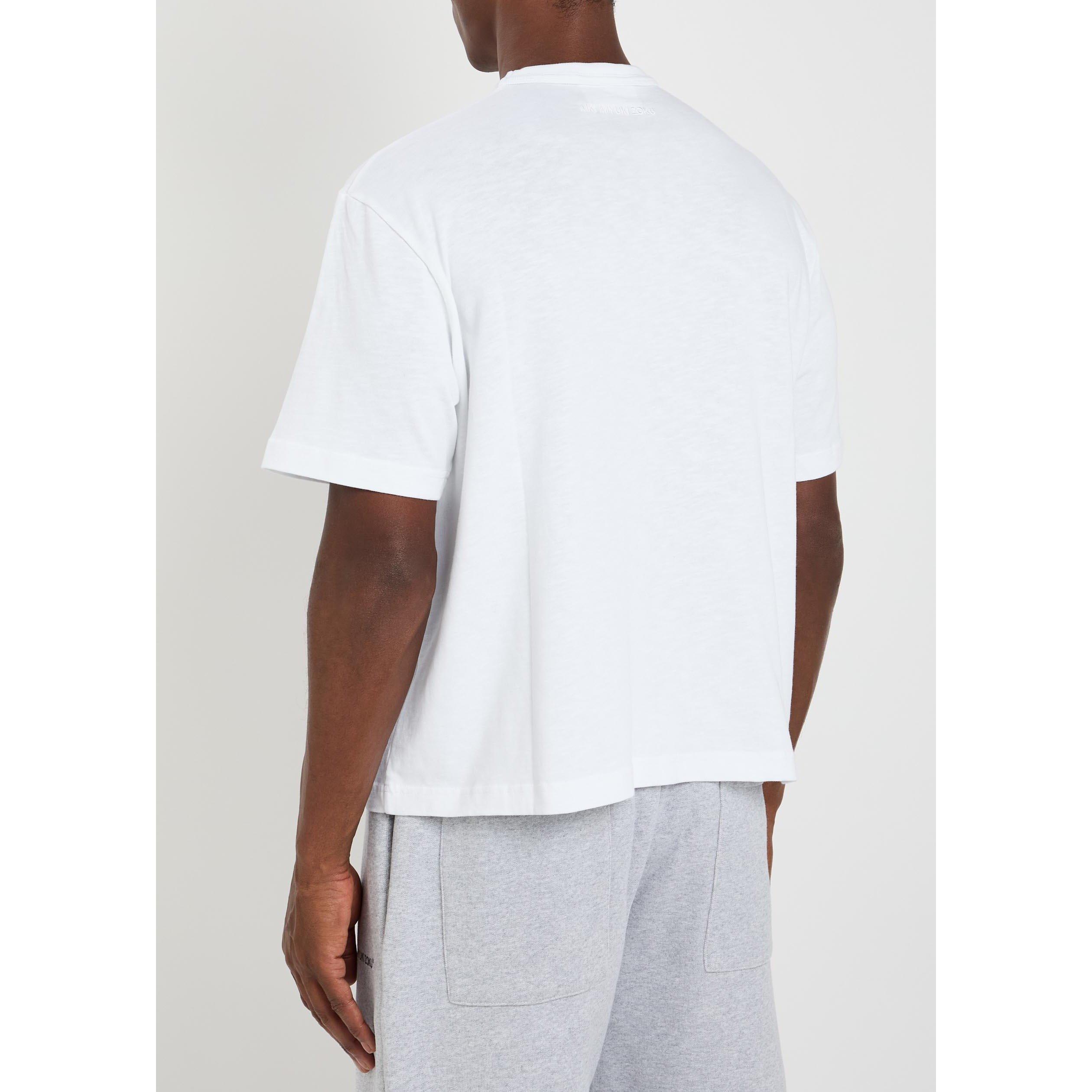 WHITE - MKI MIYUKI ZOKU - Men's Slub Cotton Oversized-Fit Long-Sleeve T-Shirt - 3
