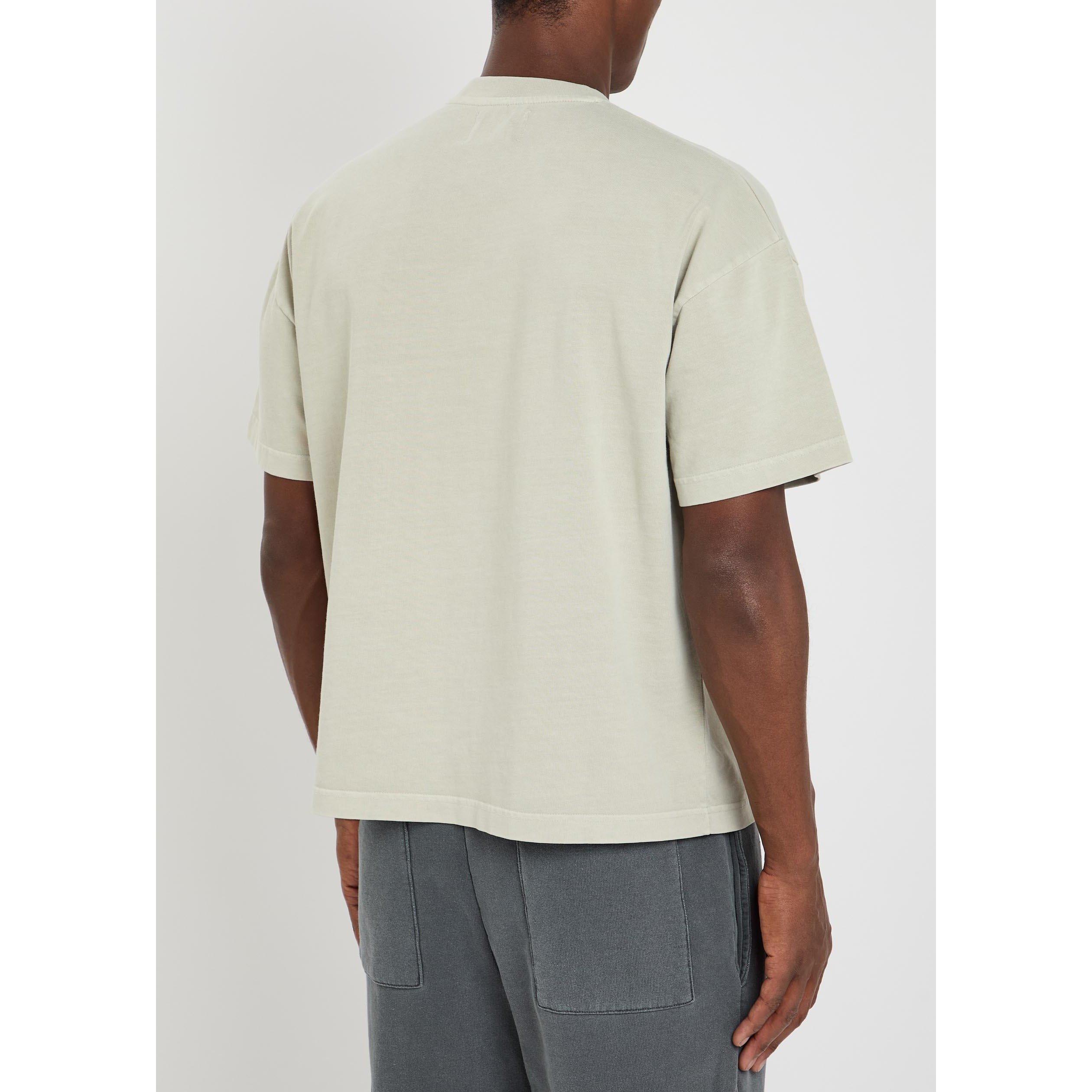DARK GREY - MKI MIYUKI ZOKU - Men's Uniform Cotton Oversized-Fit T-Shirt - 3