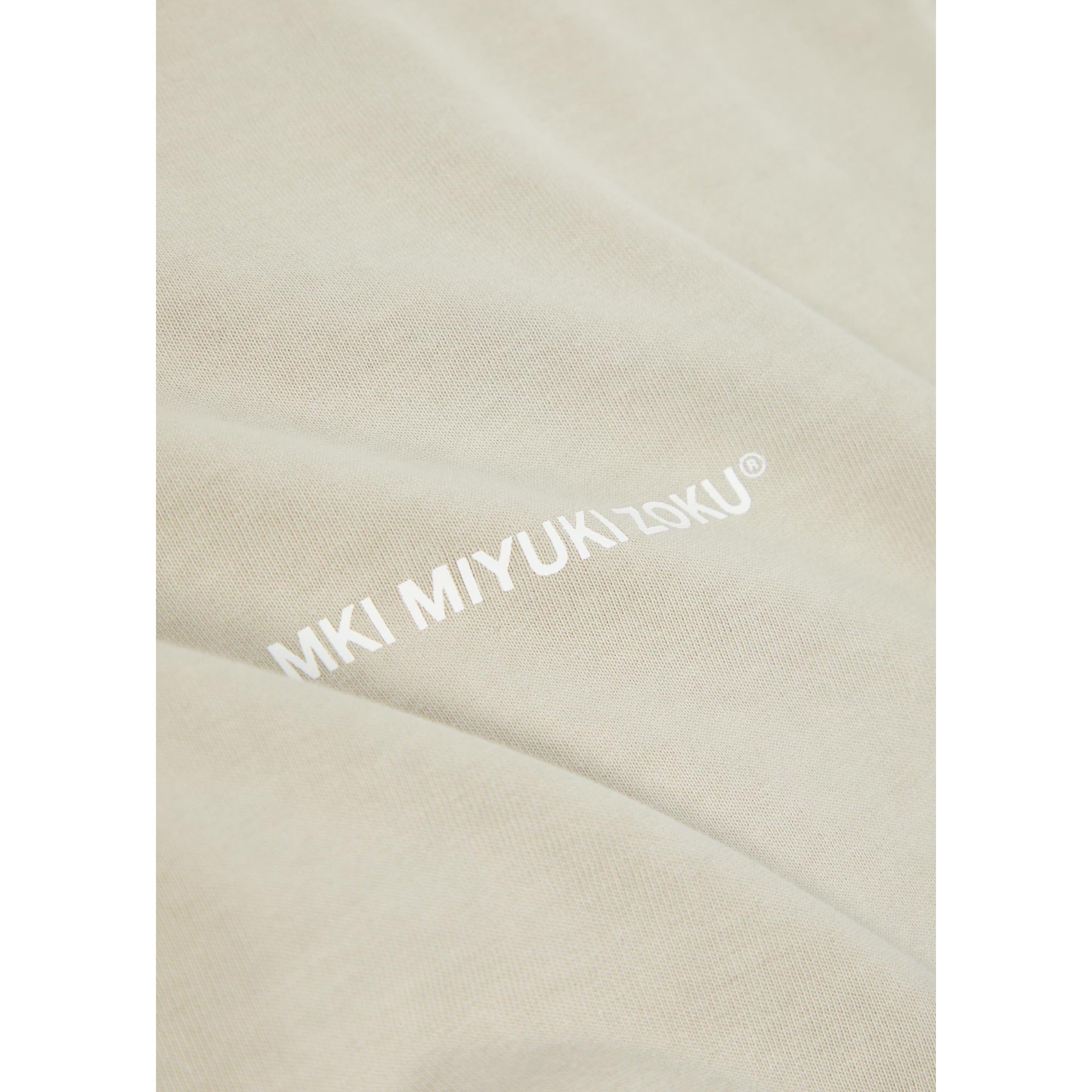 DARK GREY - MKI MIYUKI ZOKU - Men's Uniform Cotton Oversized-Fit T-Shirt - 4