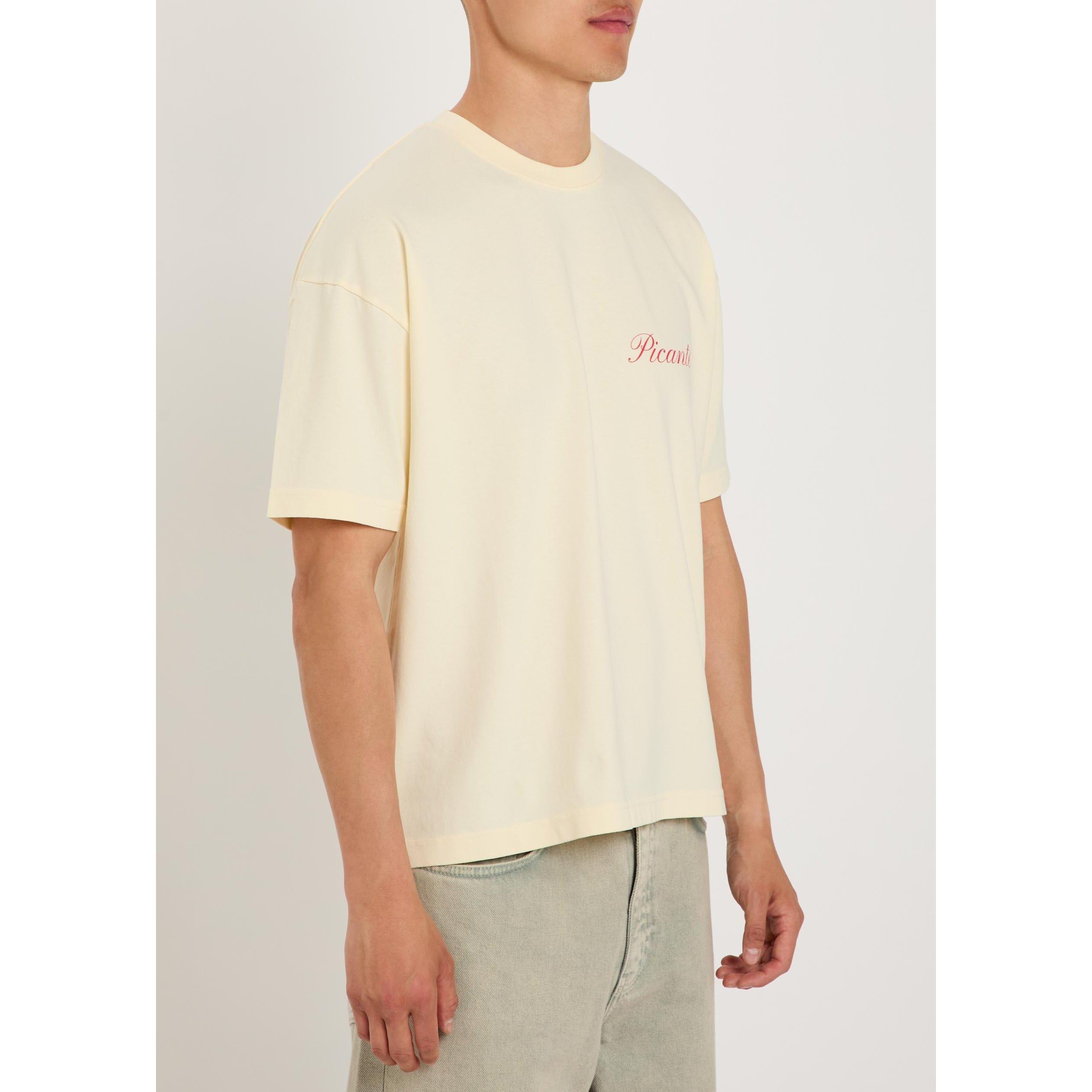 CREAM AND OTHER - PICANTE - Men's Tailor Cotton Short-Sleeve T-Shirt - 2