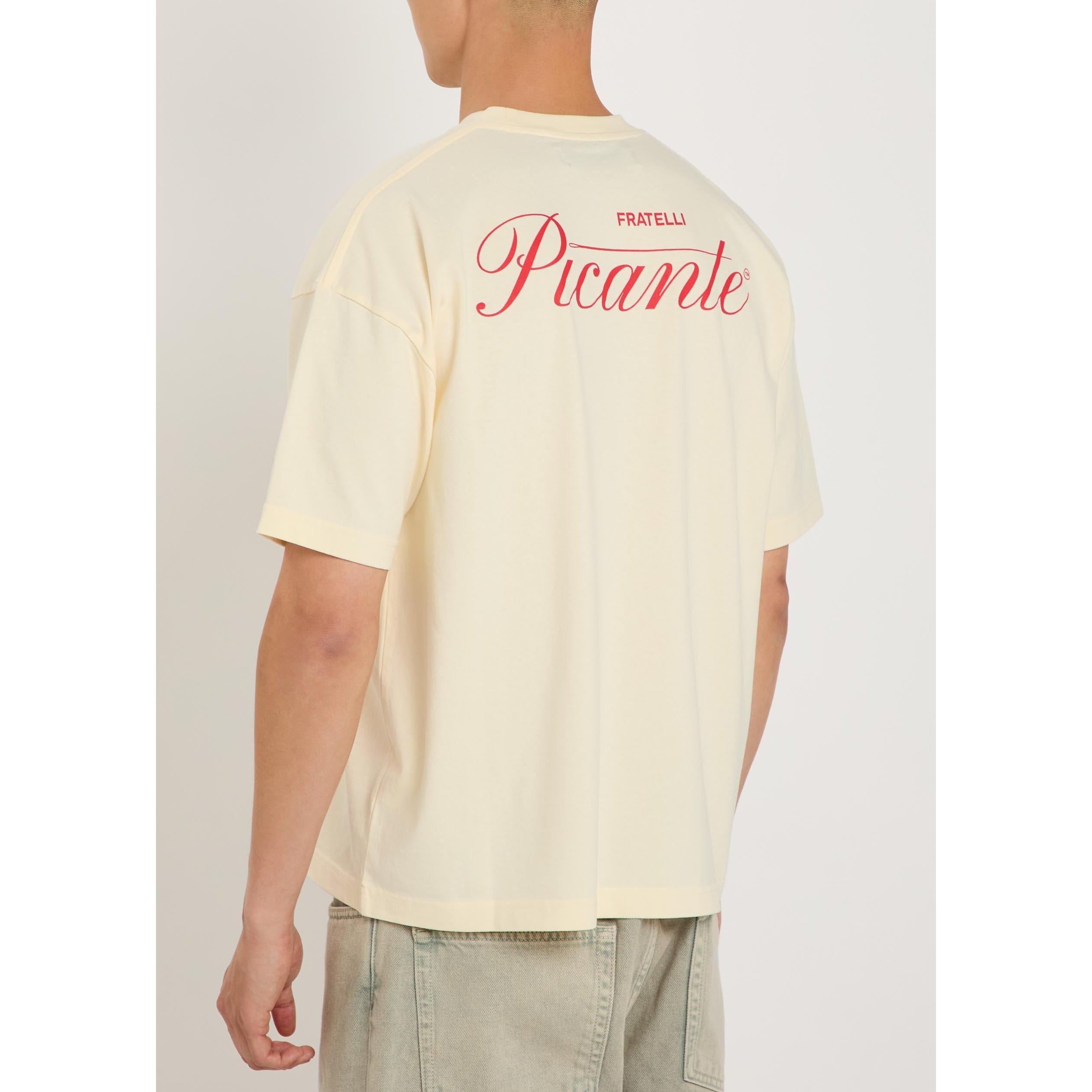 CREAM AND OTHER - PICANTE - Men's Tailor Cotton Short-Sleeve T-Shirt - 3
