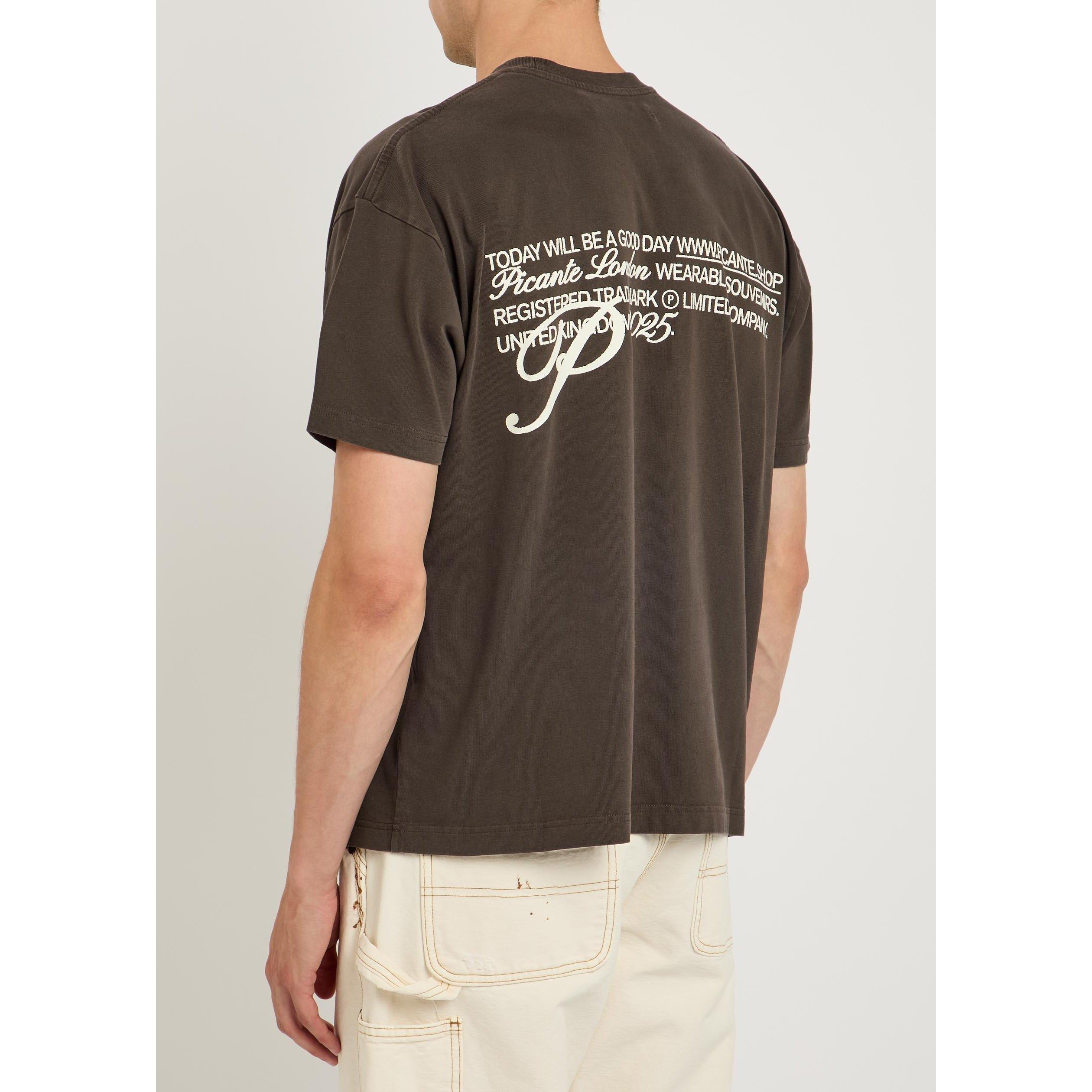 BROWN - PICANTE - Men's Gallery Cotton T-Shirt - 3